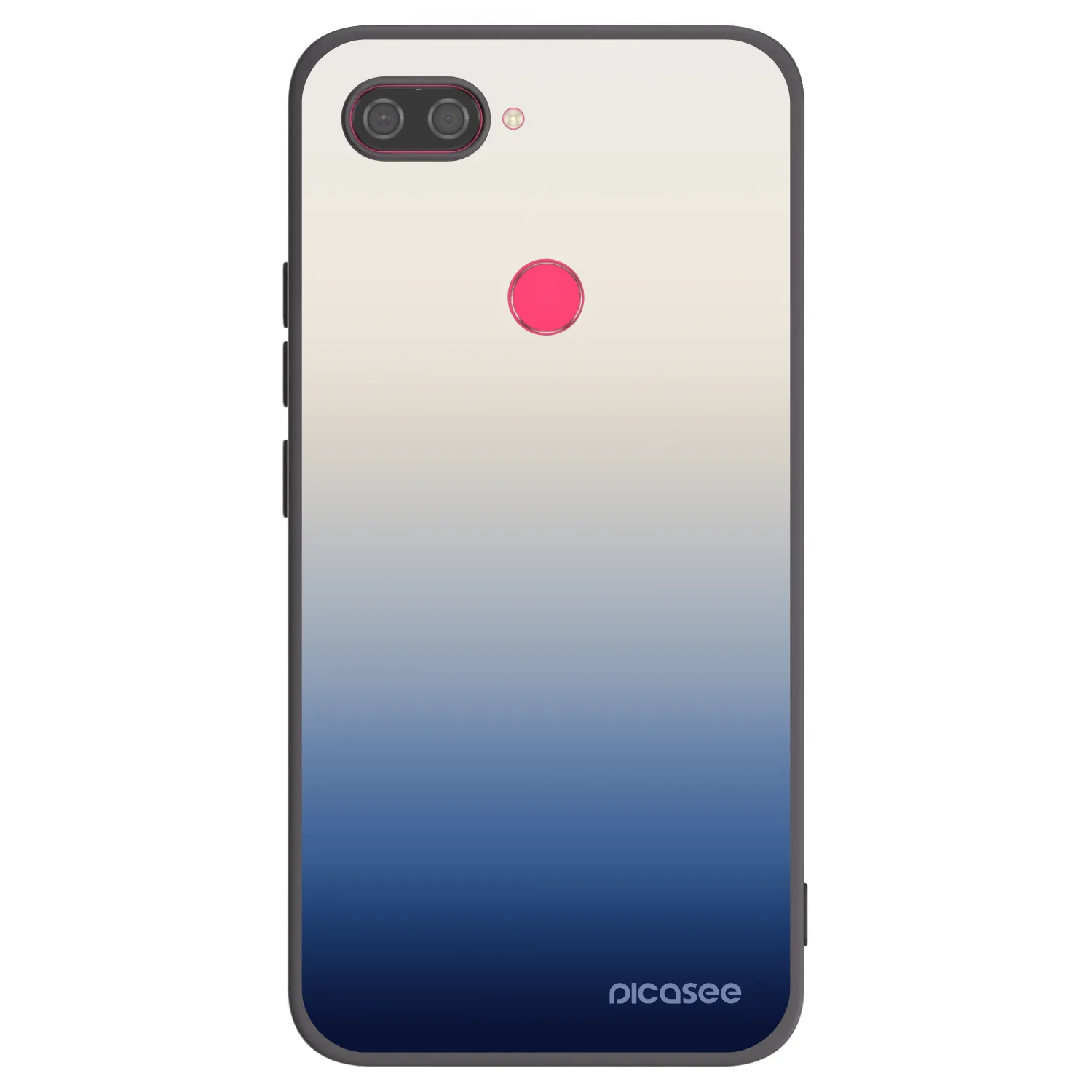Picasee silikónový čierny obal pre Xiaomi Mi 8 Lite - Gravity Fade