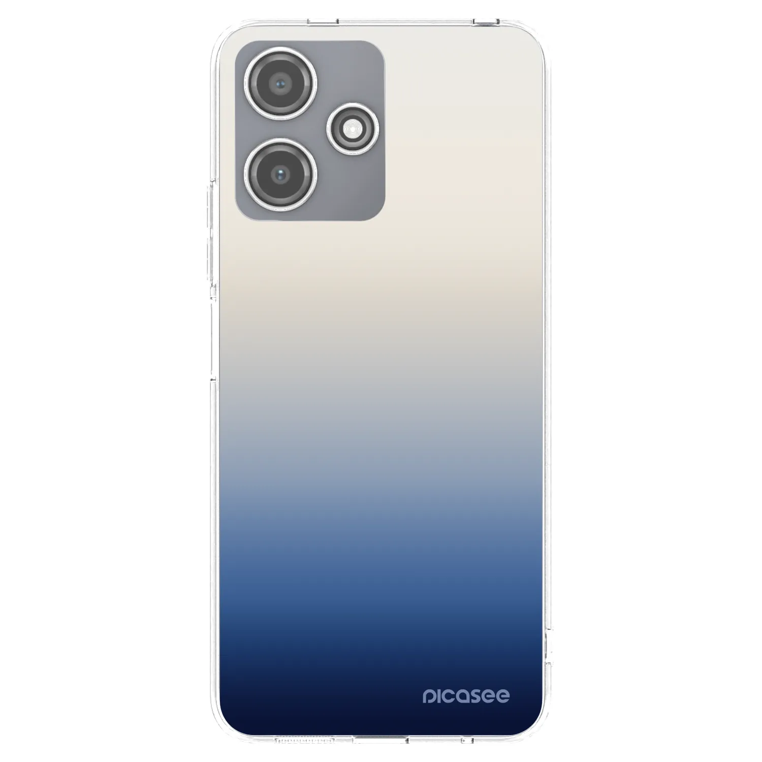 Picasee silikónový prehľadný obal pre Xiaomi Redmi 12 5G - Gravity Fade
