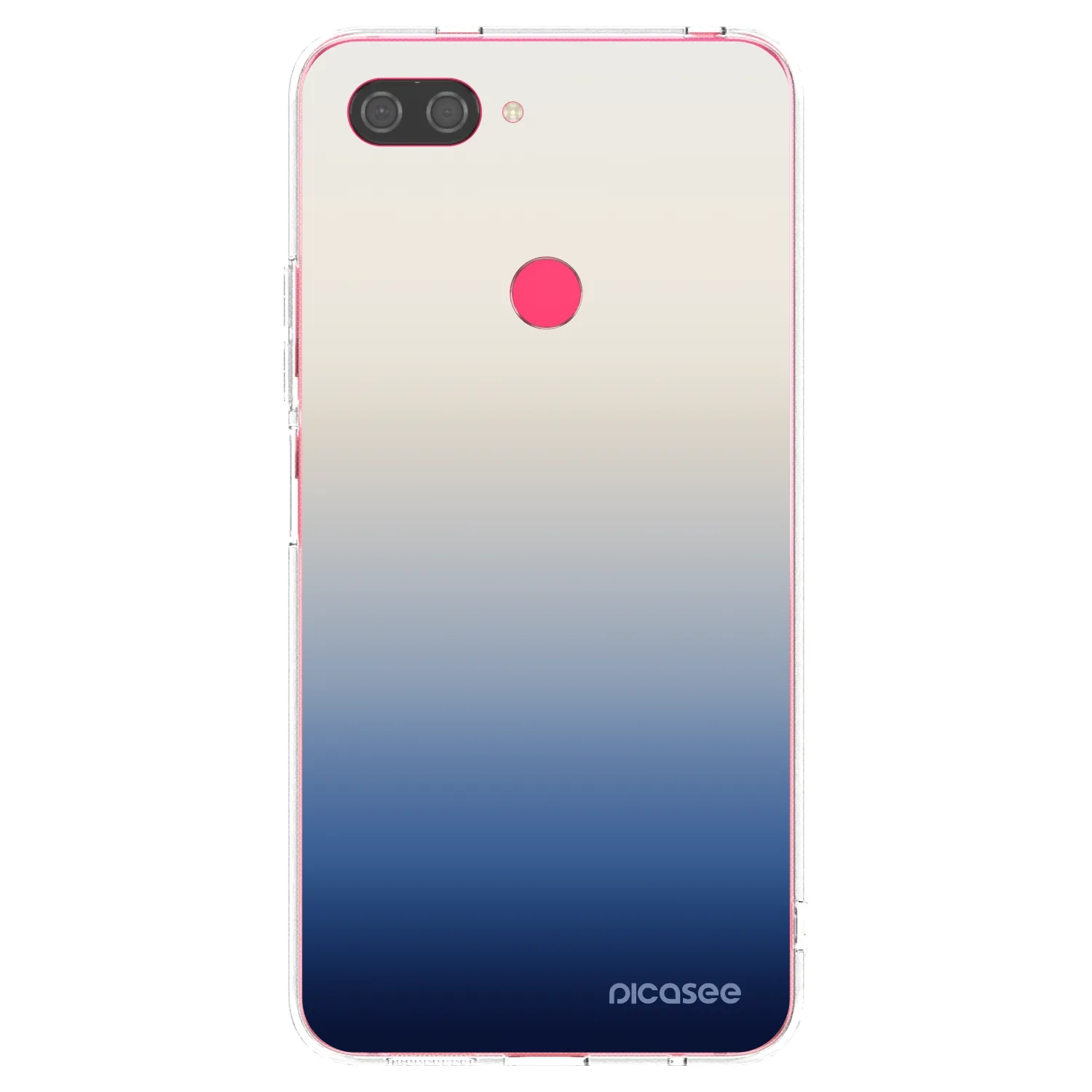 Picasee silikónový prehľadný obal pre Xiaomi Mi 8 Lite - Gravity Fade