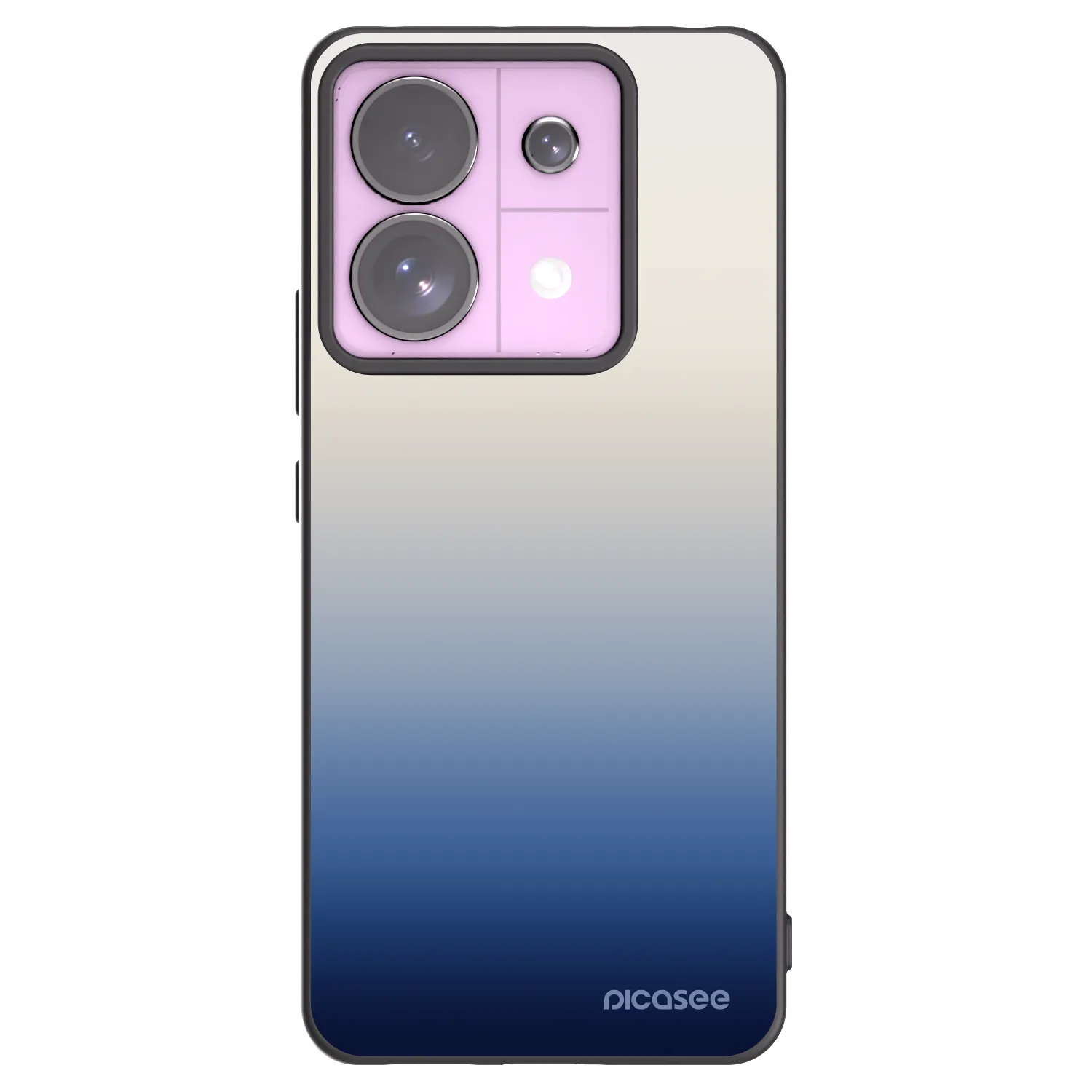 Picasee silikónový čierny obal pre Xiaomi Redmi Note 13 Pro 5G - Gravity Fade