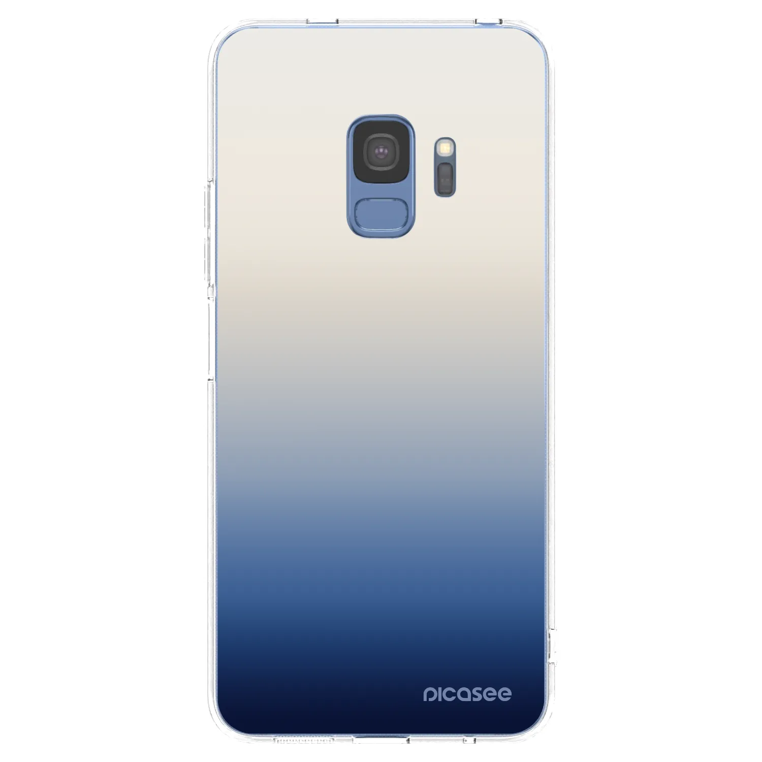 Picasee silikónový prehľadný obal pre Samsung Galaxy S9 G960F - Gravity Fade