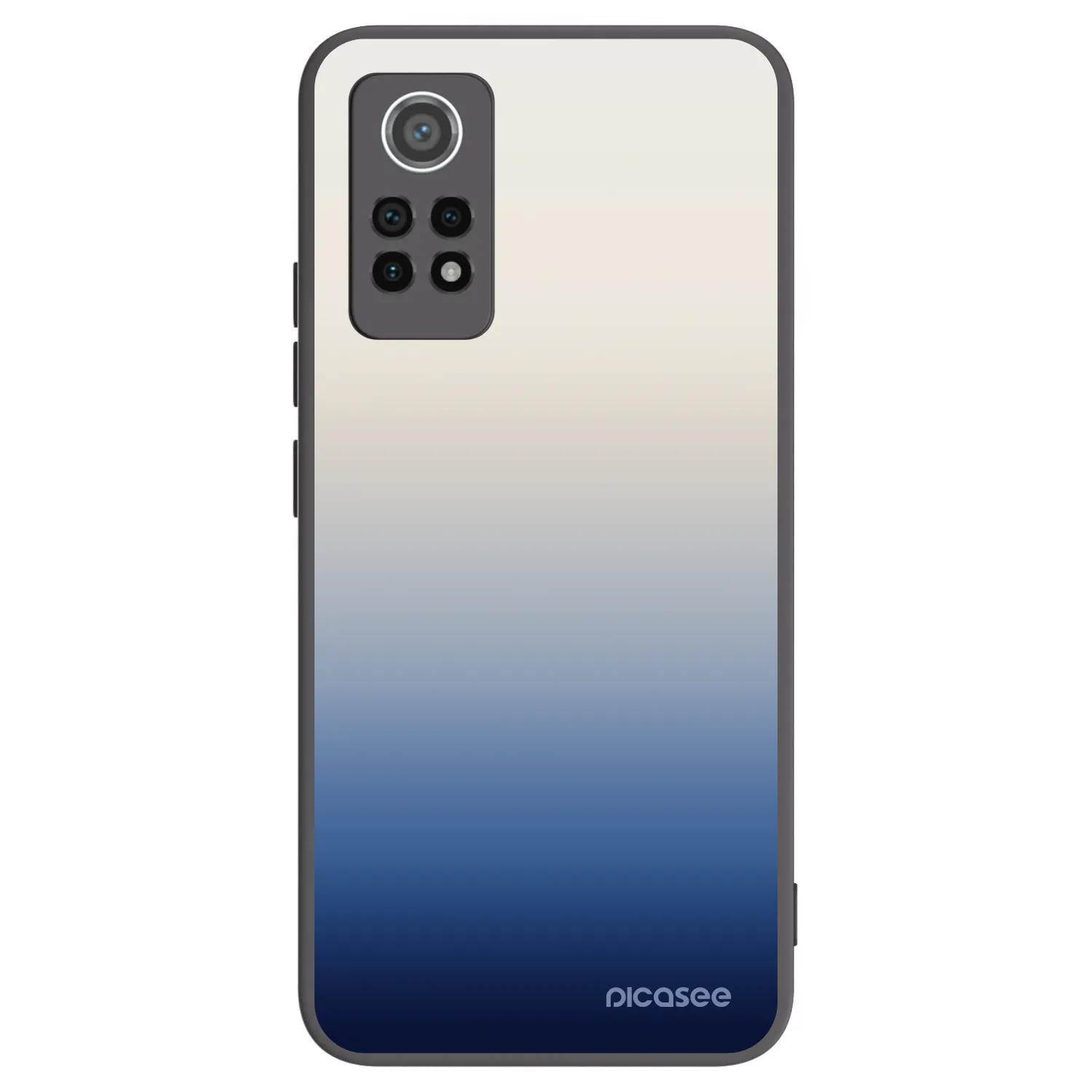 Picasee silikónový čierny obal pre Xiaomi Redmi Note 12 Pro 4G - Gravity Fade