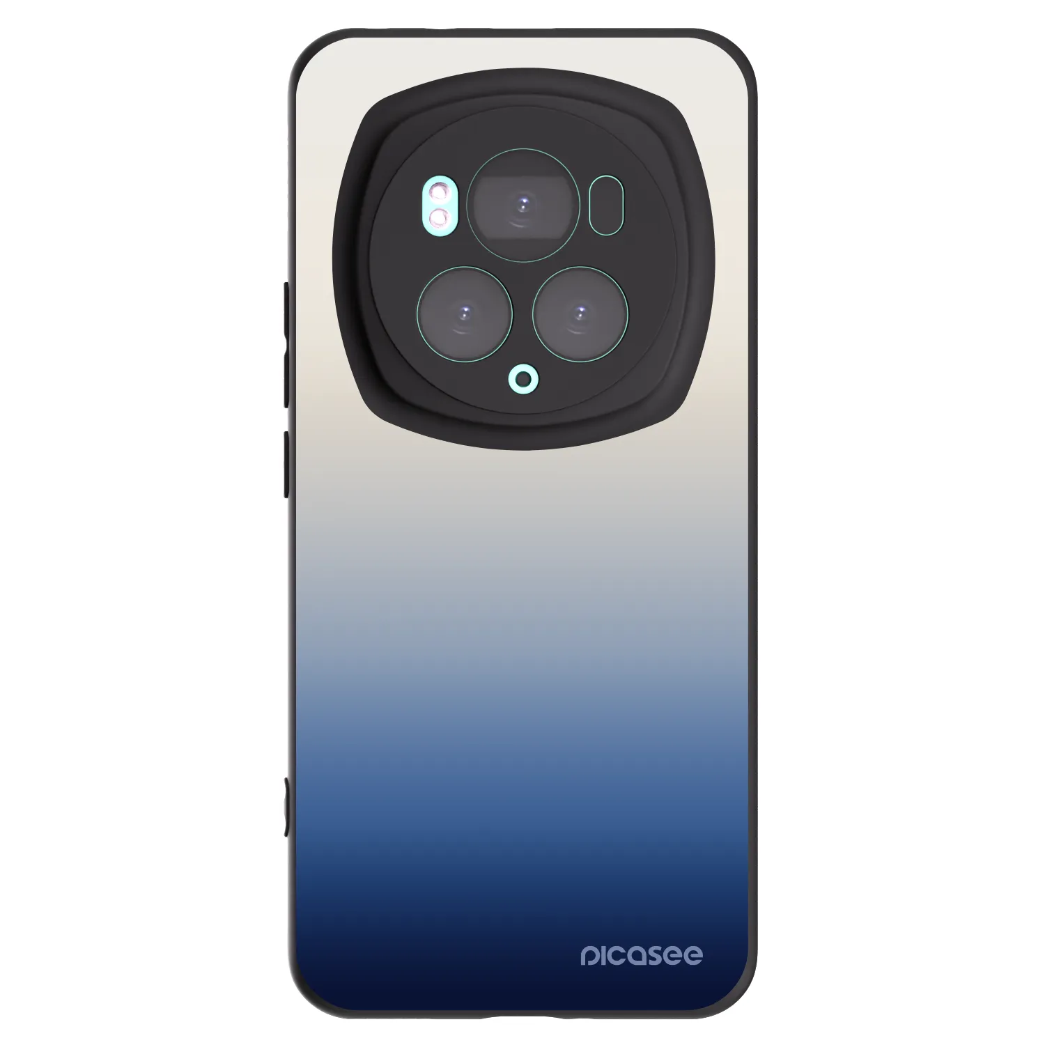 Picasee silikónový čierny obal pre Honor Magic6 Pro - Gravity Fade