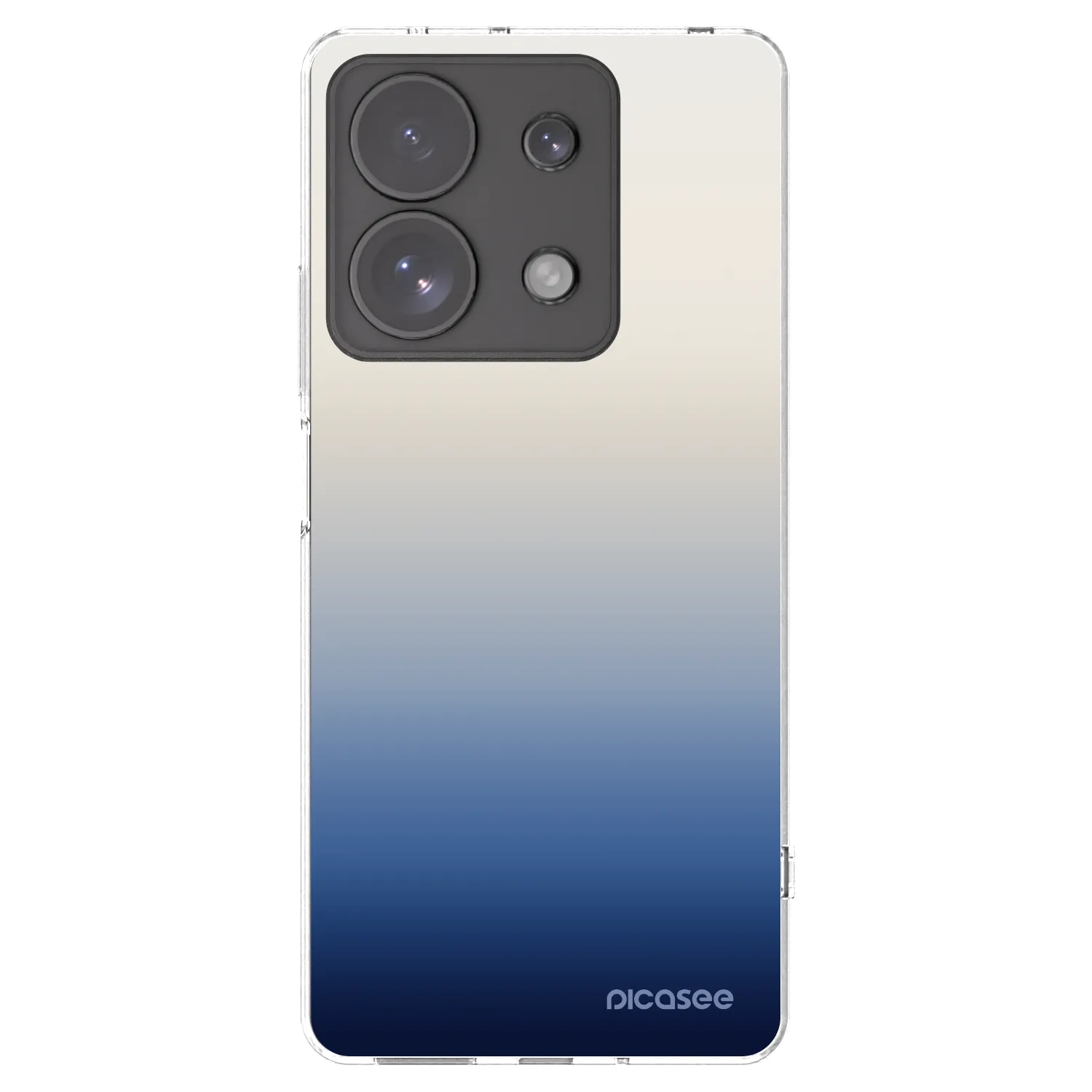 Picasee silikónový prehľadný obal pre Xiaomi Redmi Note 13 Pro 4G - Gravity Fade