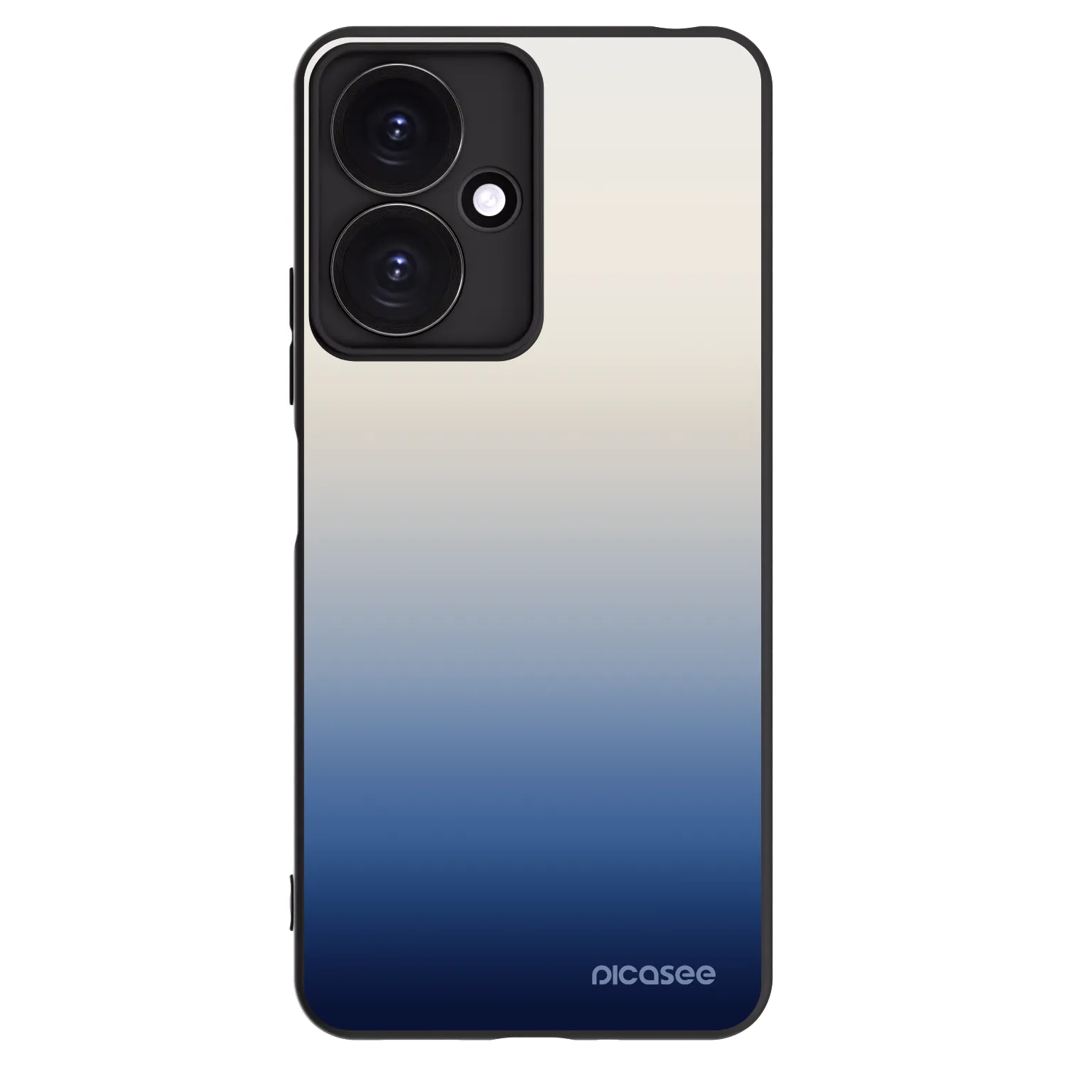 Picasee silikónový čierny obal pre Xiaomi Redmi 13C 5G - Gravity Fade