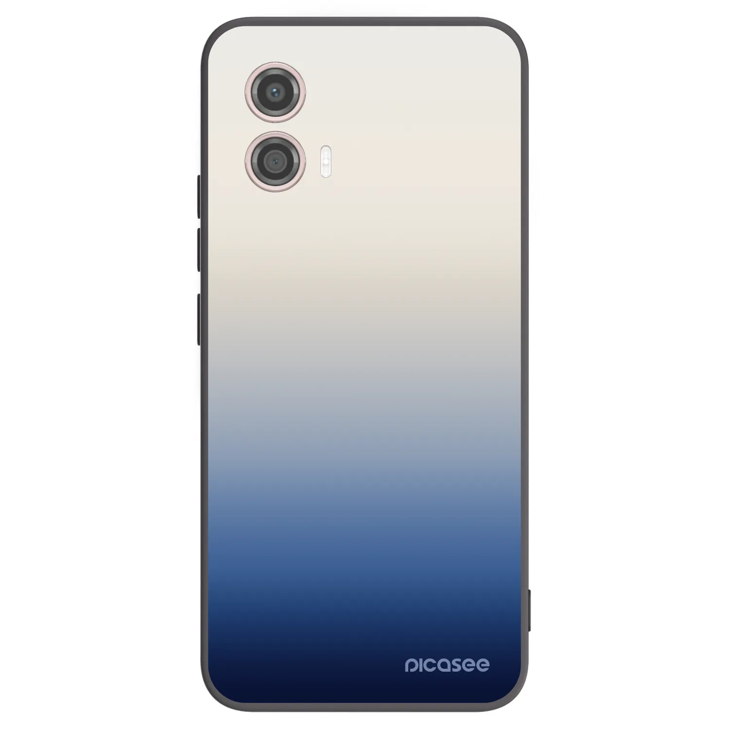 Picasee silikónový čierny obal pre Motorola Moto G53 5G - Gravity Fade