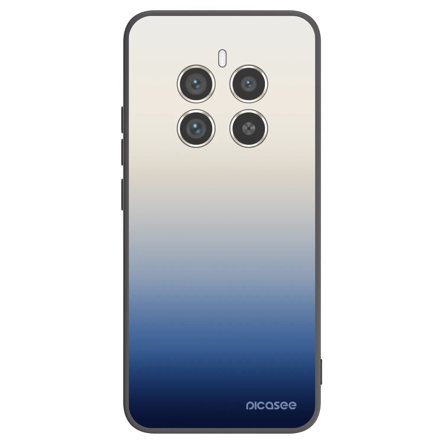Picasee silikónový čierny obal pre Realme 12 Pro 5G - Gravity Fade