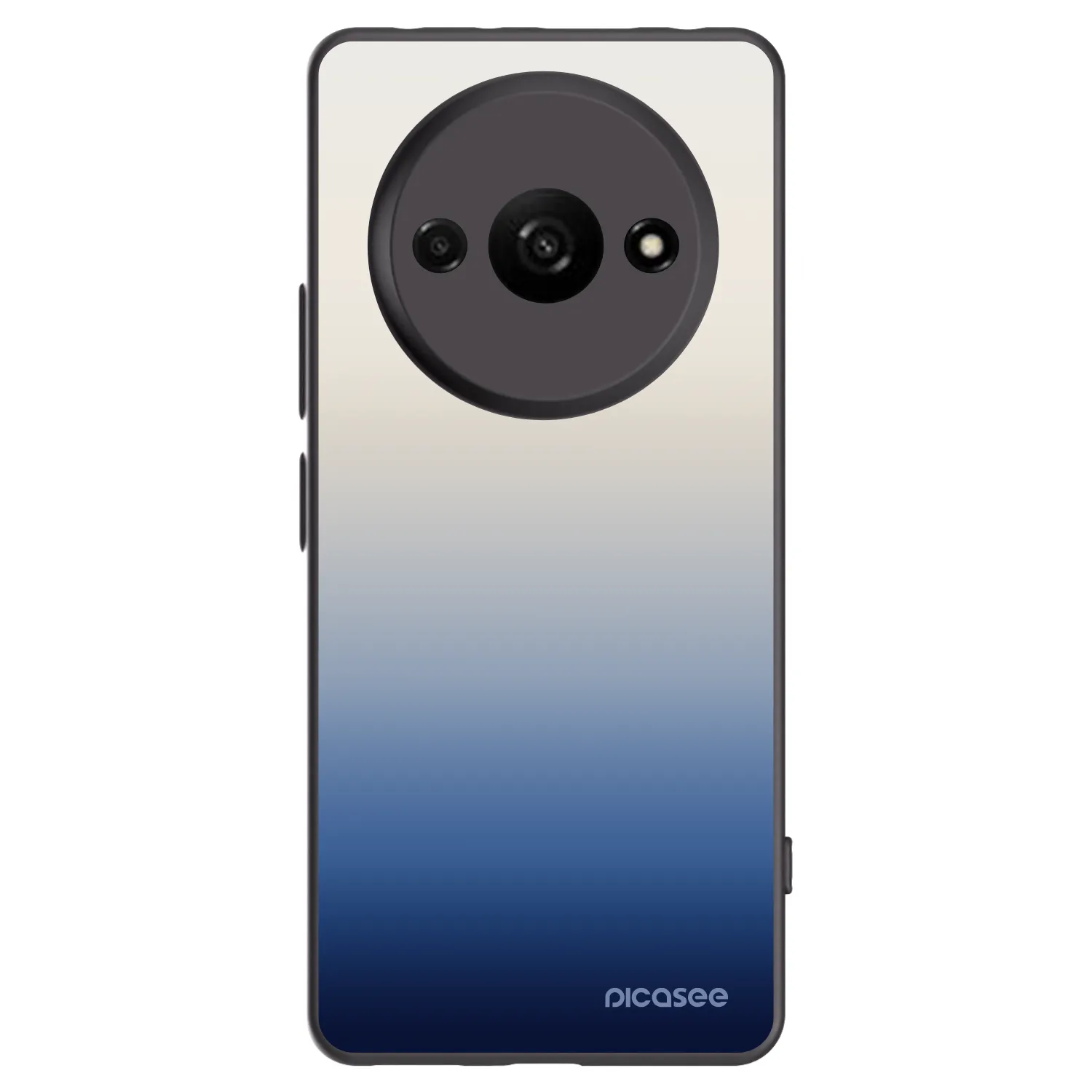 Picasee silikónový čierny obal pre Xiaomi Redmi A3 - Gravity Fade