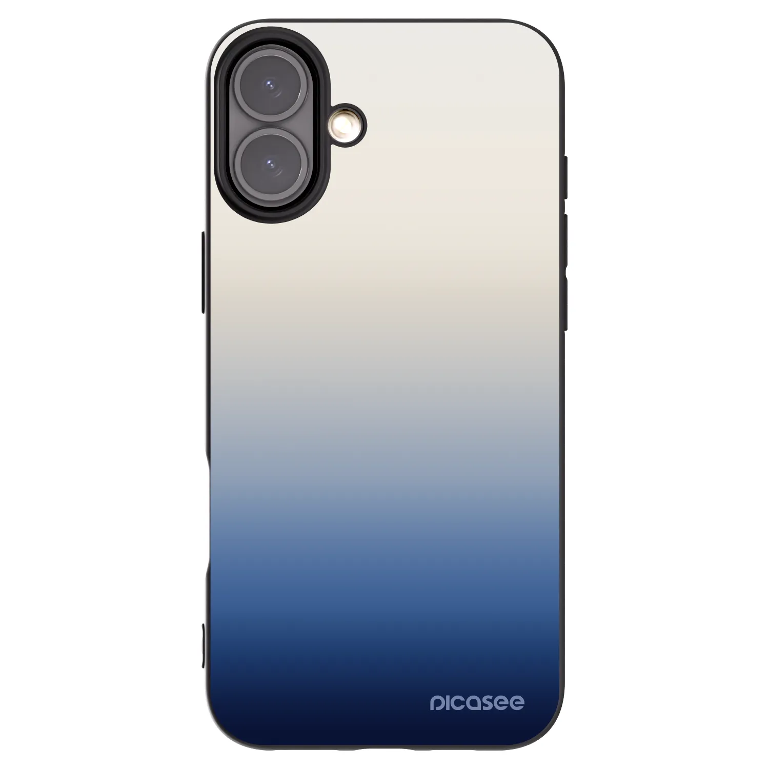 Picasee silikónový čierny obal pre Apple iPhone 16 Plus - Gravity Fade