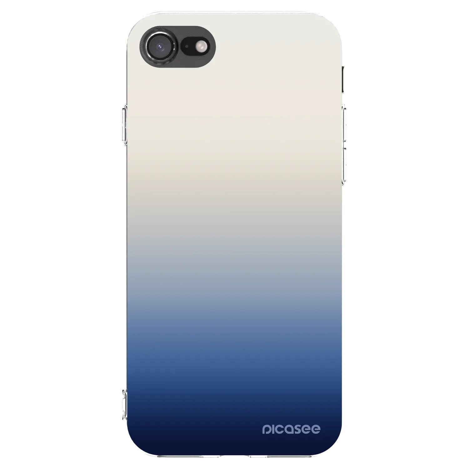 Picasee silikónový prehľadný obal pre Apple iPhone 7 - Gravity Fade