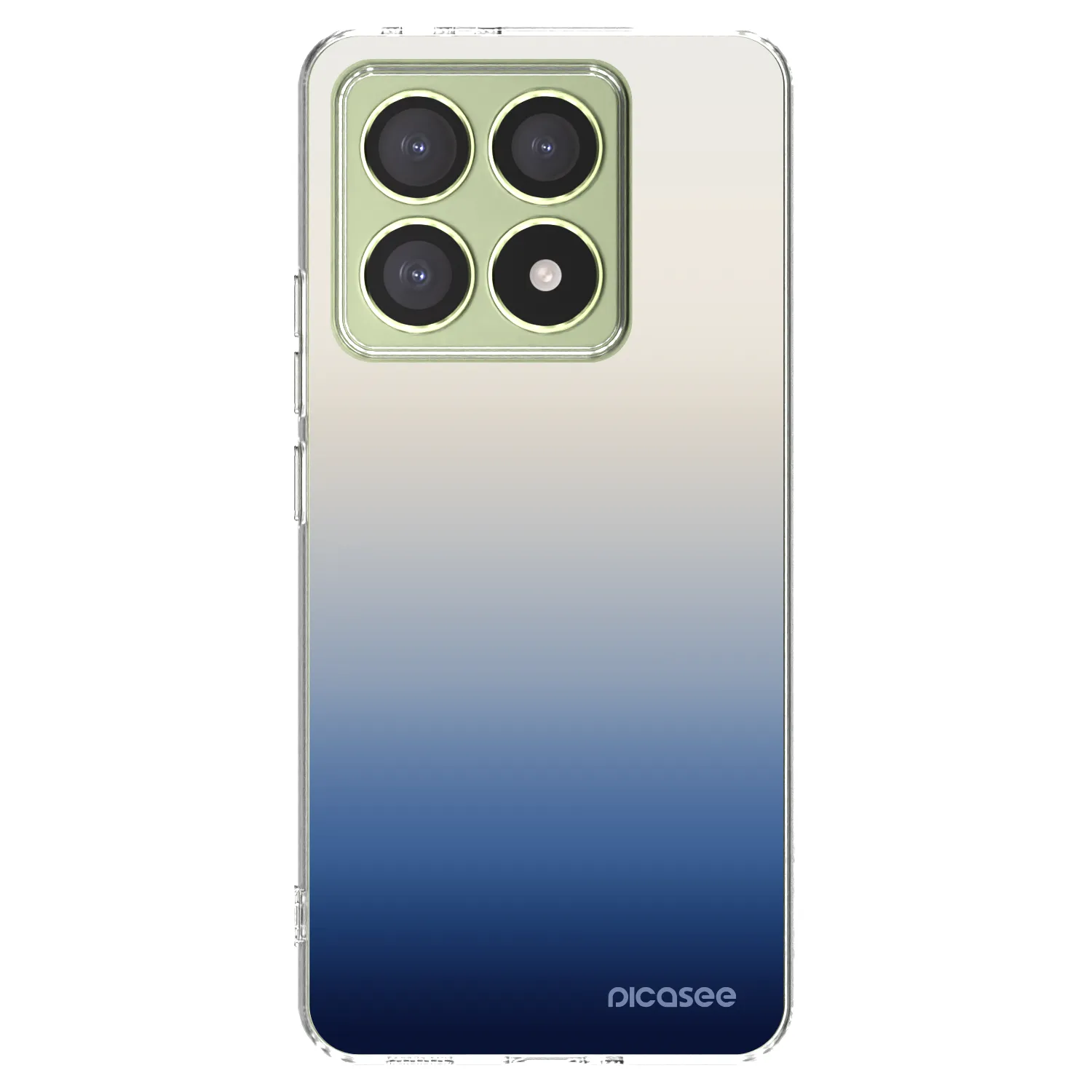 Picasee silikónový prehľadný obal pre Xiaomi 14T - Gravity Fade