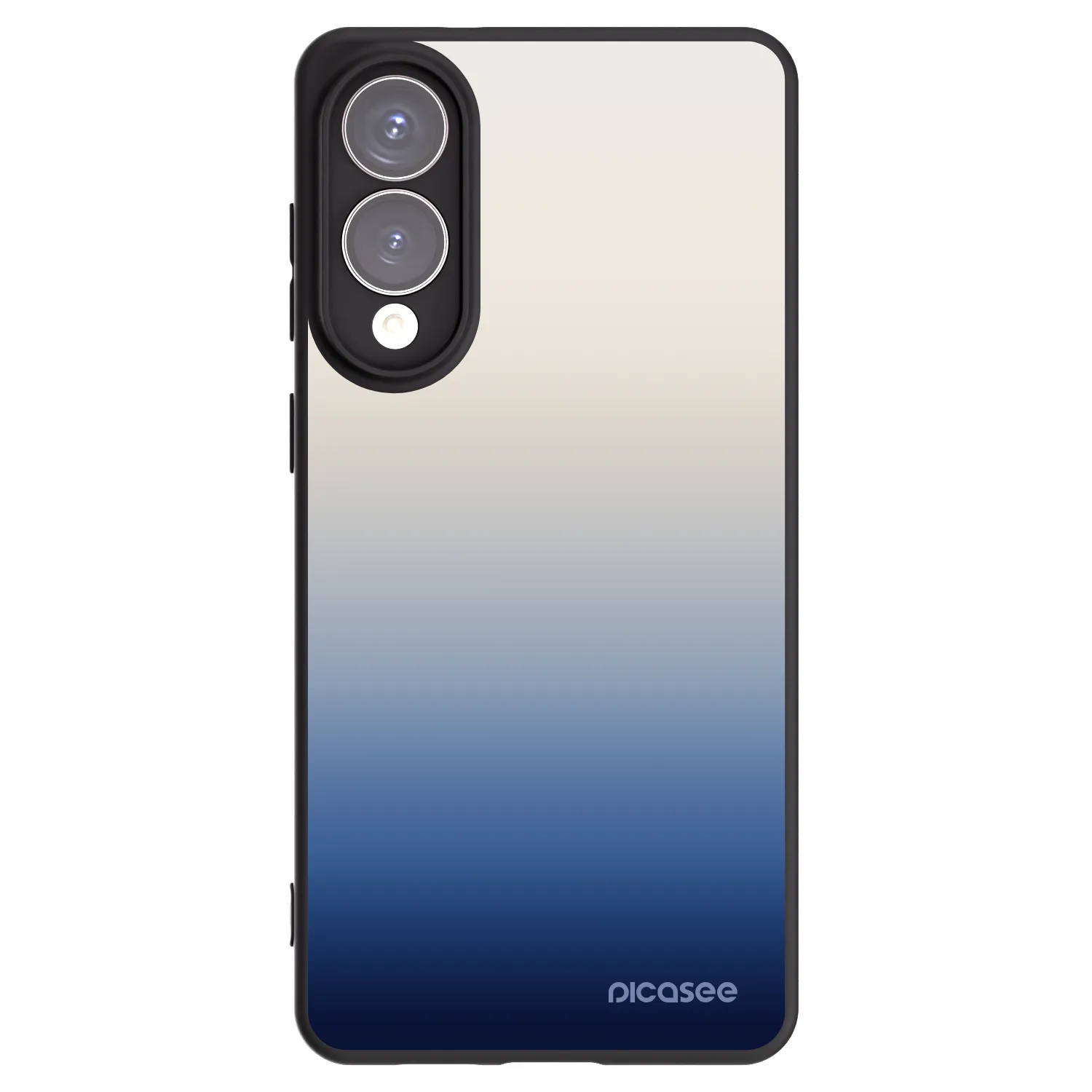 Picasee silikónový čierny obal pre Samsung Galaxy S25 Edge 5G - Gravity Fade