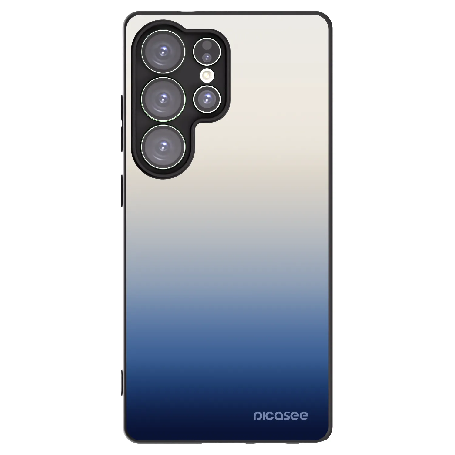 Picasee silikónový čierny obal pre Samsung Galaxy S25 Ultra 5G - Gravity Fade