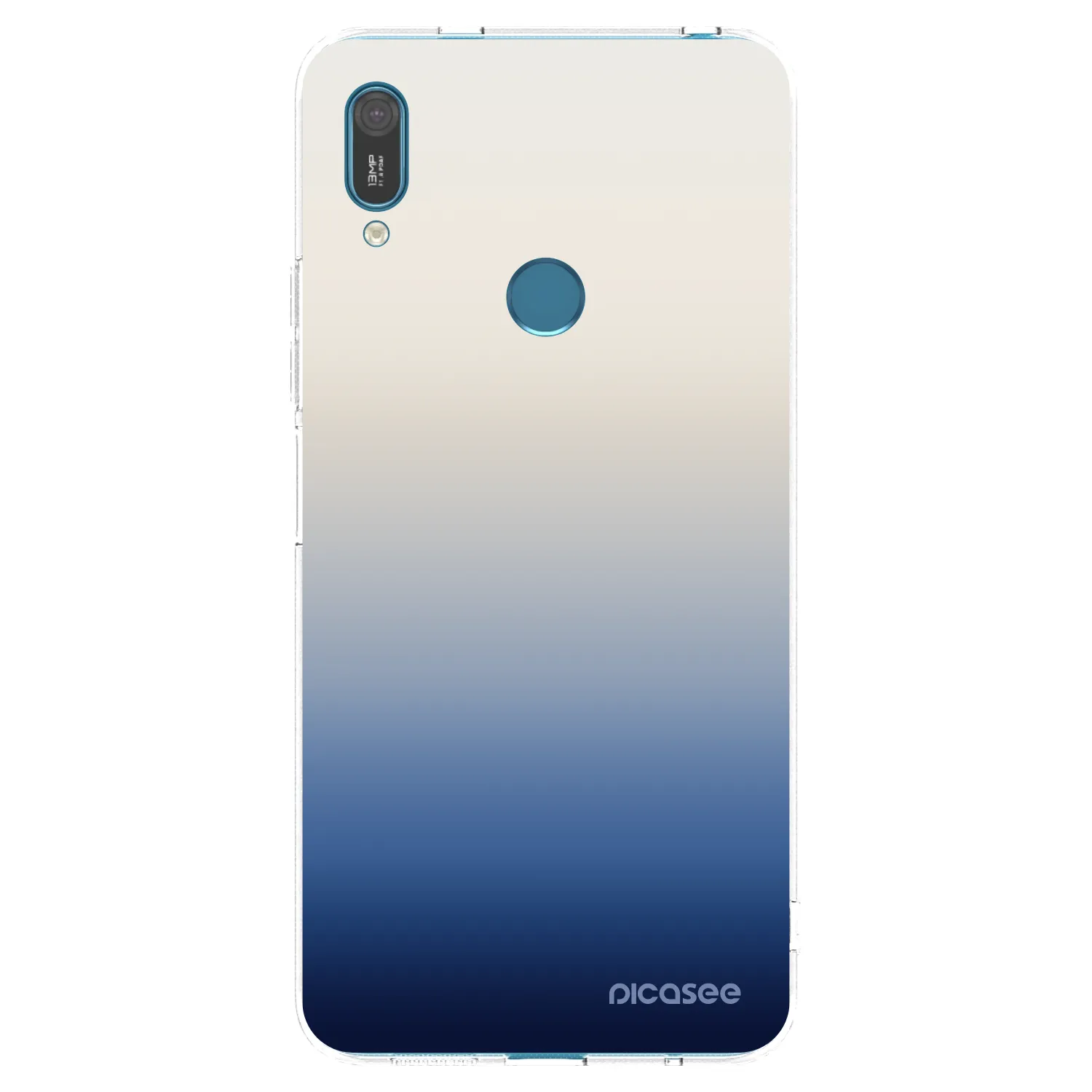 Picasee silikónový prehľadný obal pre Huawei Y7 2019 - Gravity Fade