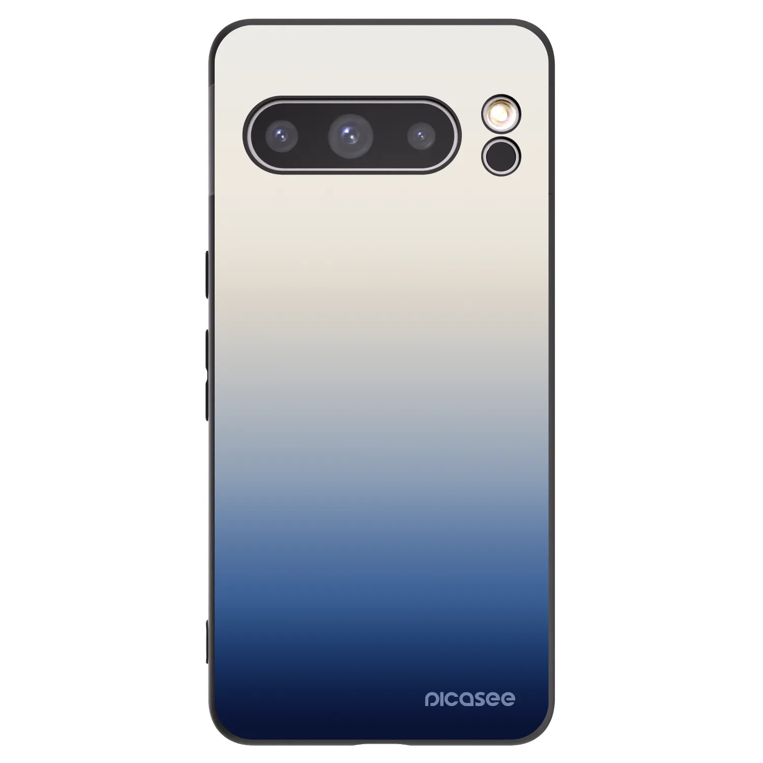 Picasee silikónový čierny obal pre Google Pixel 8 Pro - Gravity Fade