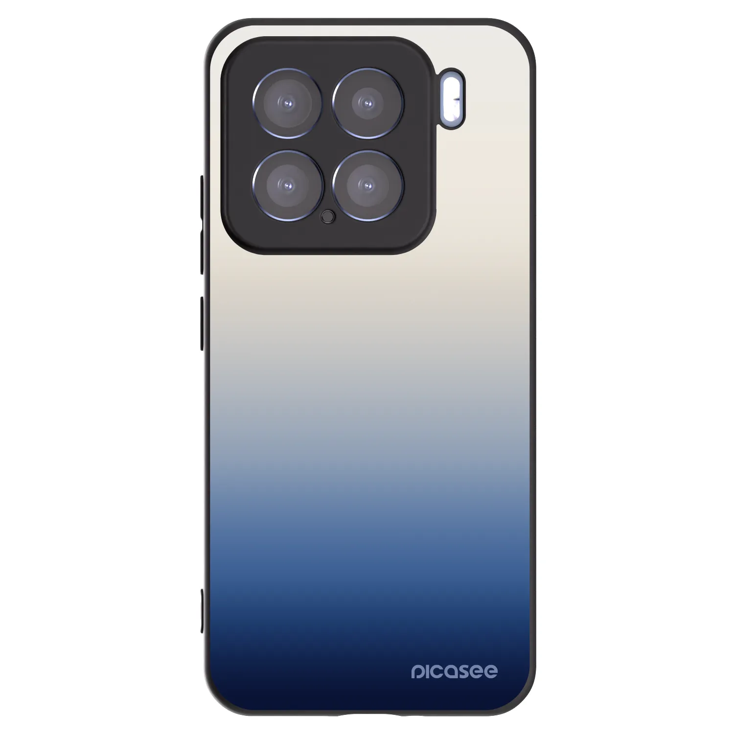 Picasee silikónový čierny obal pre Xiaomi 15 - Gravity Fade