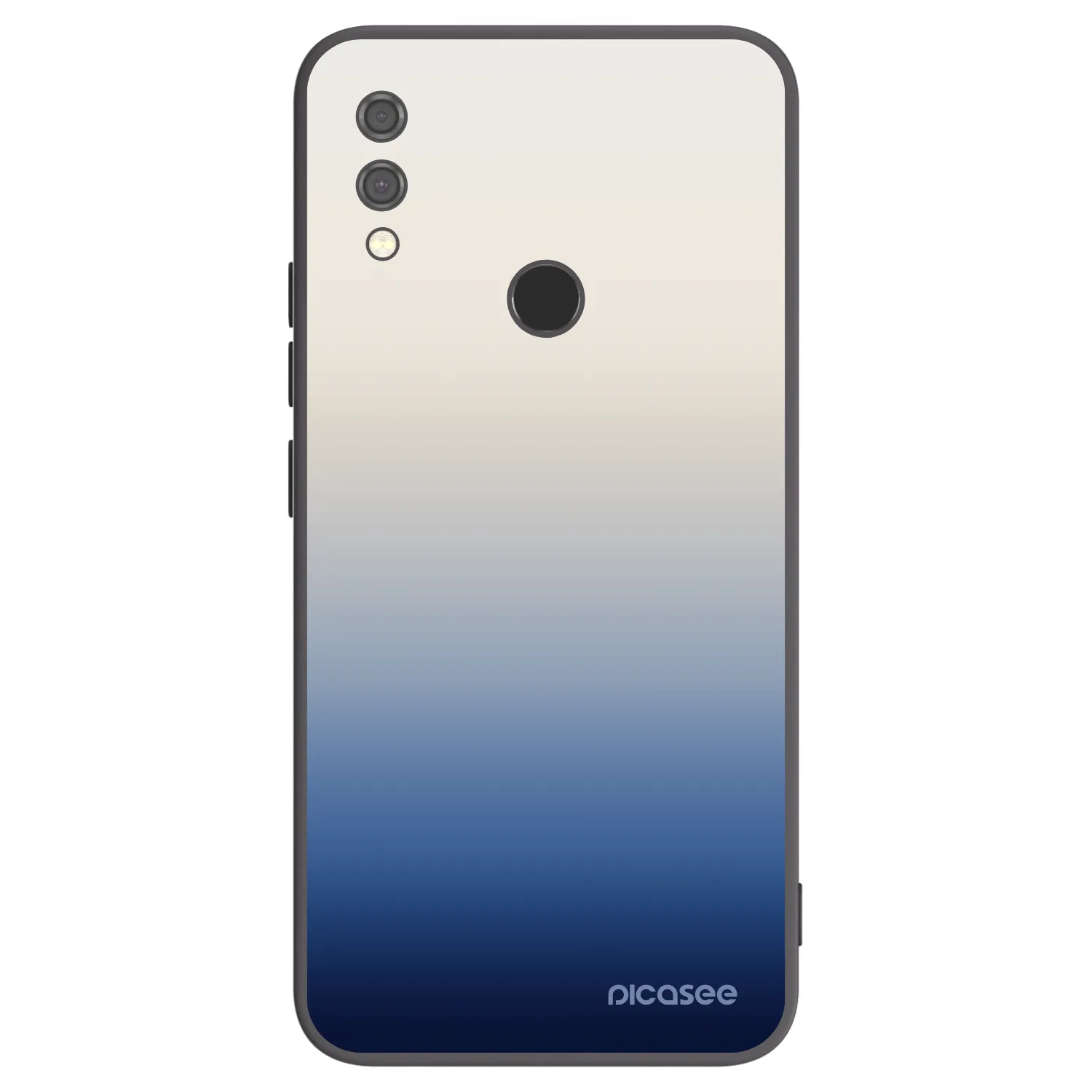 Picasee silikónový čierny obal pre Xiaomi Redmi Note 7 - Gravity Fade