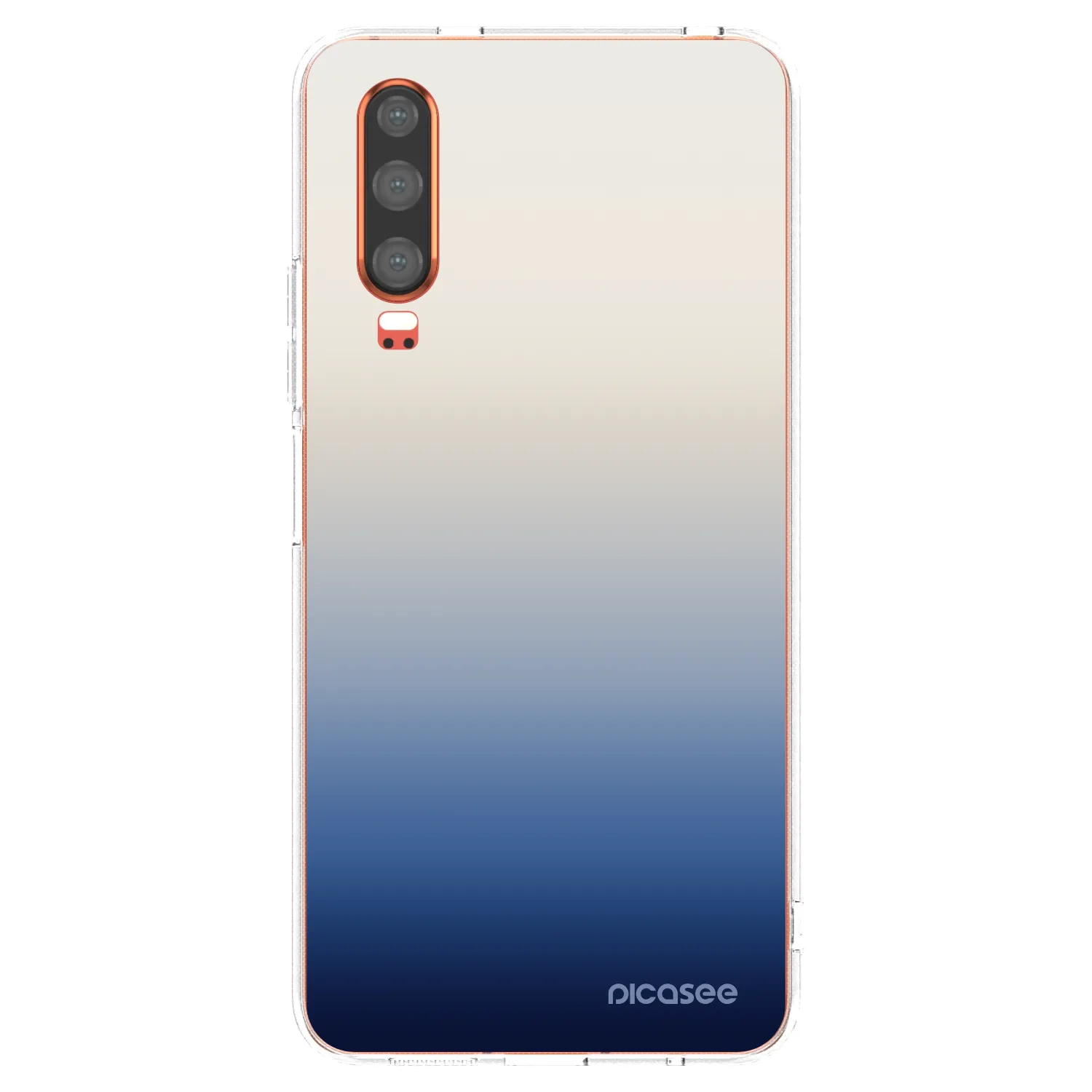 Picasee silikónový prehľadný obal pre Huawei P30 - Gravity Fade