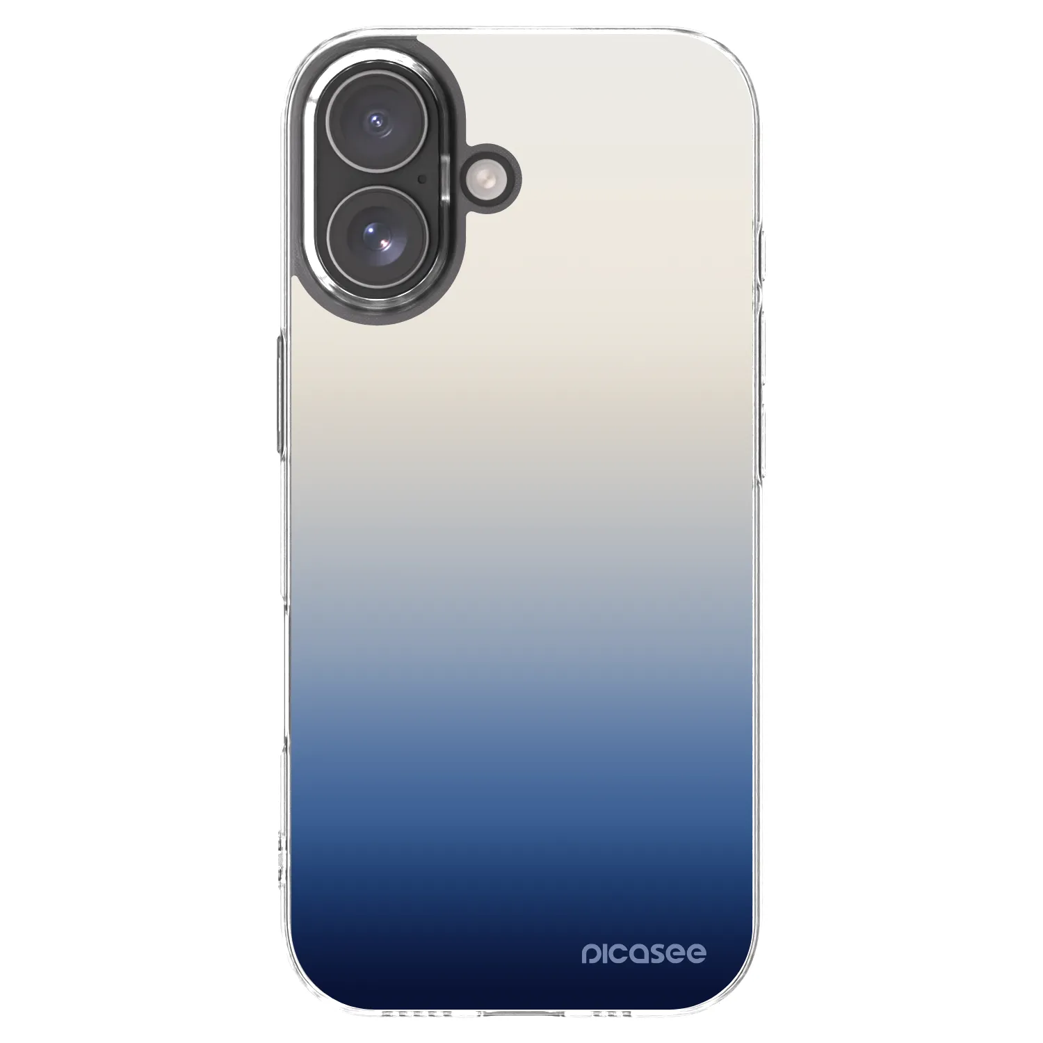 Picasee silikónový prehľadný obal pre Apple iPhone 17 - Gravity Fade