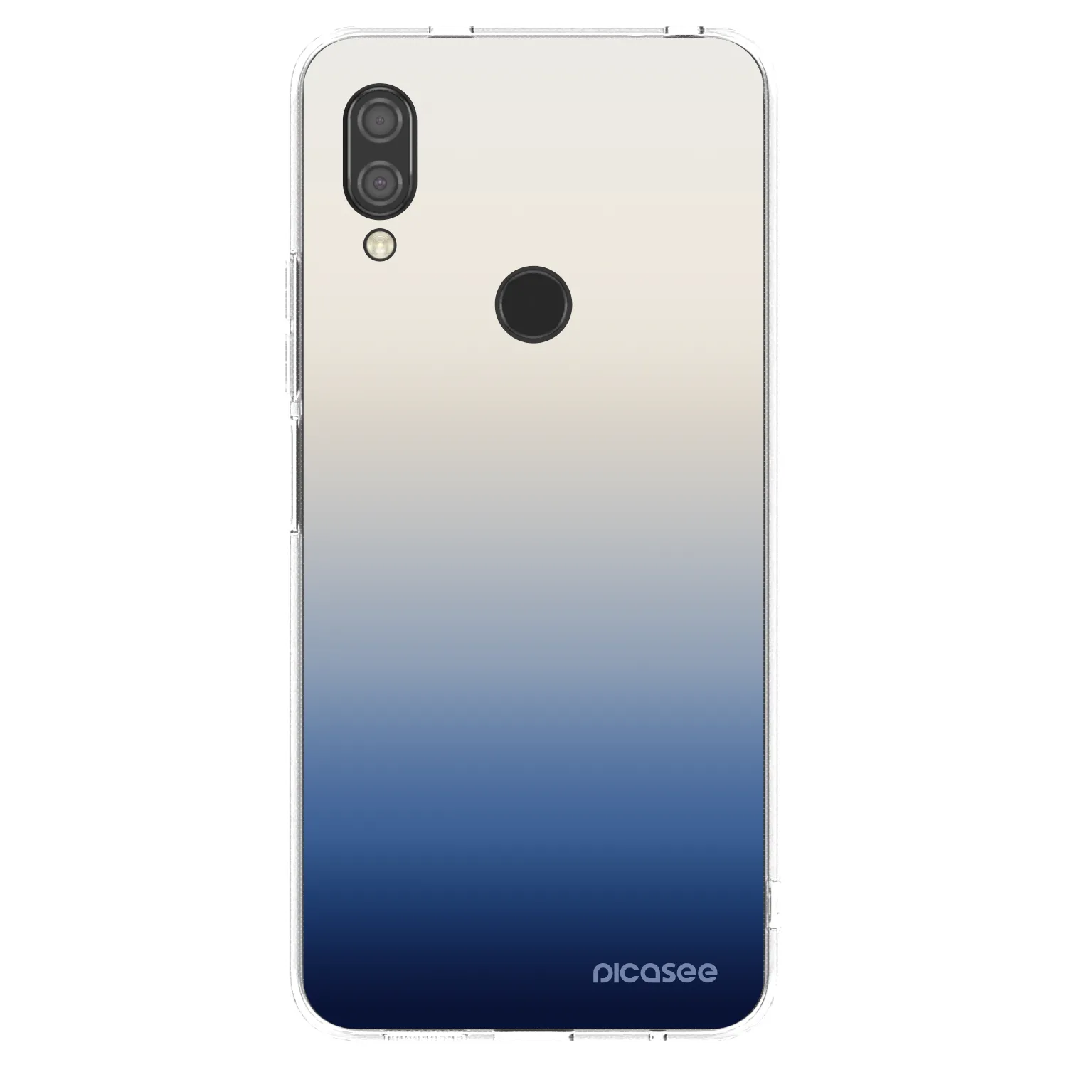 Picasee silikónový prehľadný obal pre Xiaomi Redmi 7 - Gravity Fade
