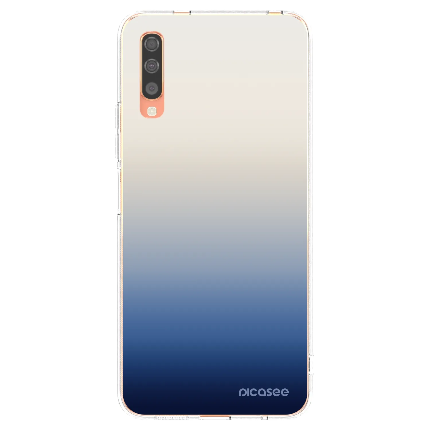 Picasee silikónový prehľadný obal pre Samsung Galaxy A70 A705F - Gravity Fade