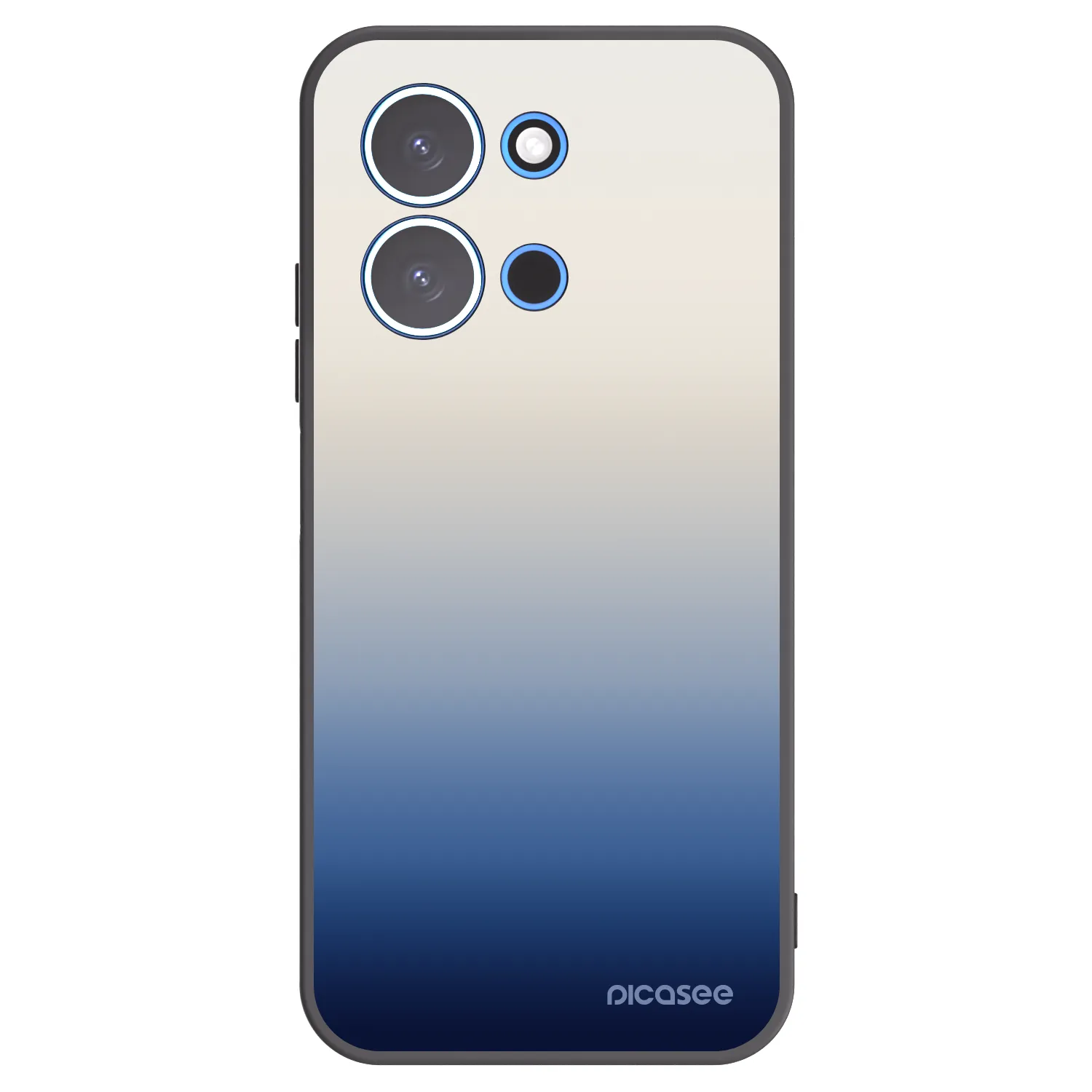 Picasee silikónový čierny obal pre Xiaomi Redmi 15C 4G - Gravity Fade