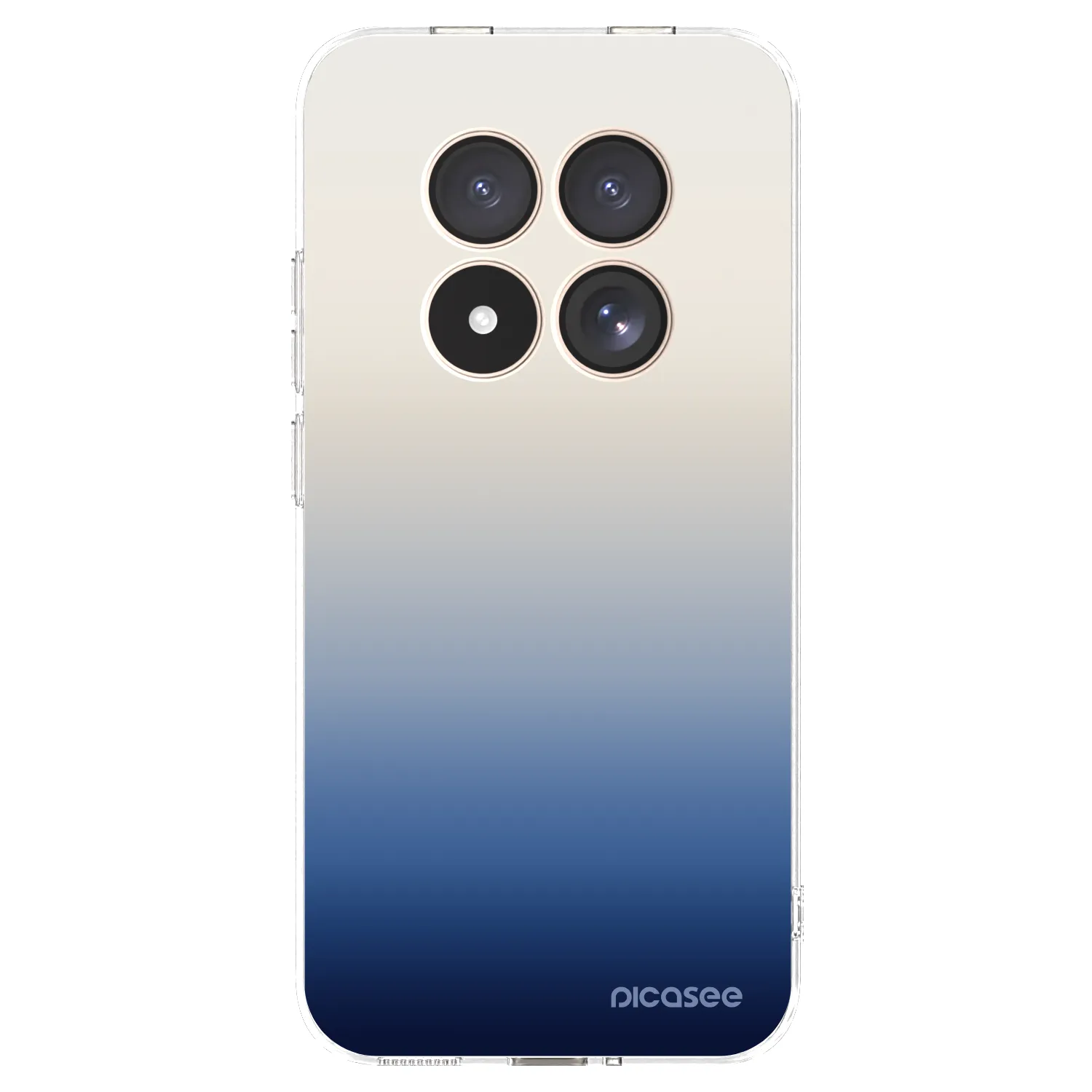 Picasee silikónový prehľadný obal pre Xiaomi Redmi Note 15 Pro 4G - Gravity Fade