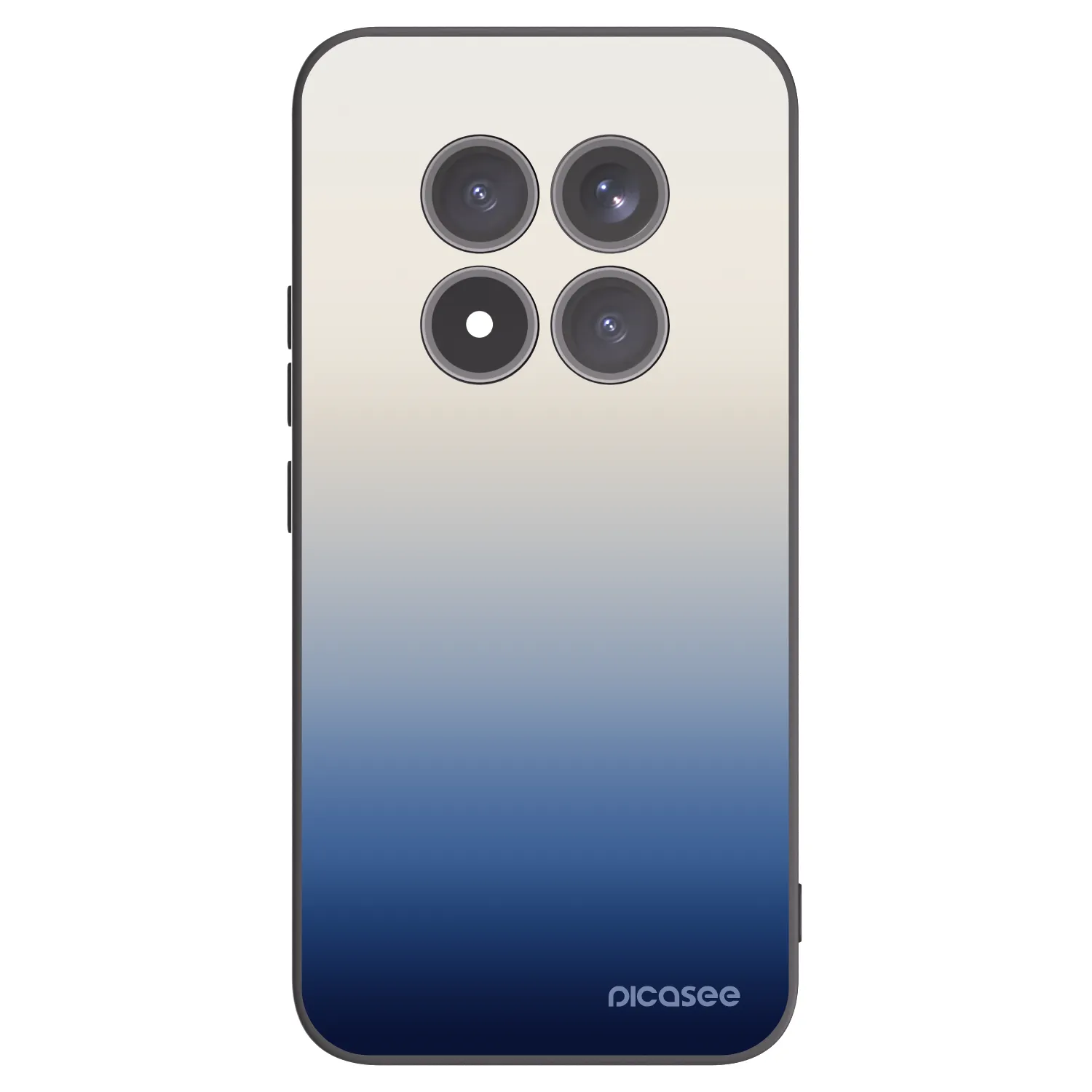 Picasee silikónový čierny obal pre Xiaomi Redmi Note 15 Pro+ - Gravity Fade