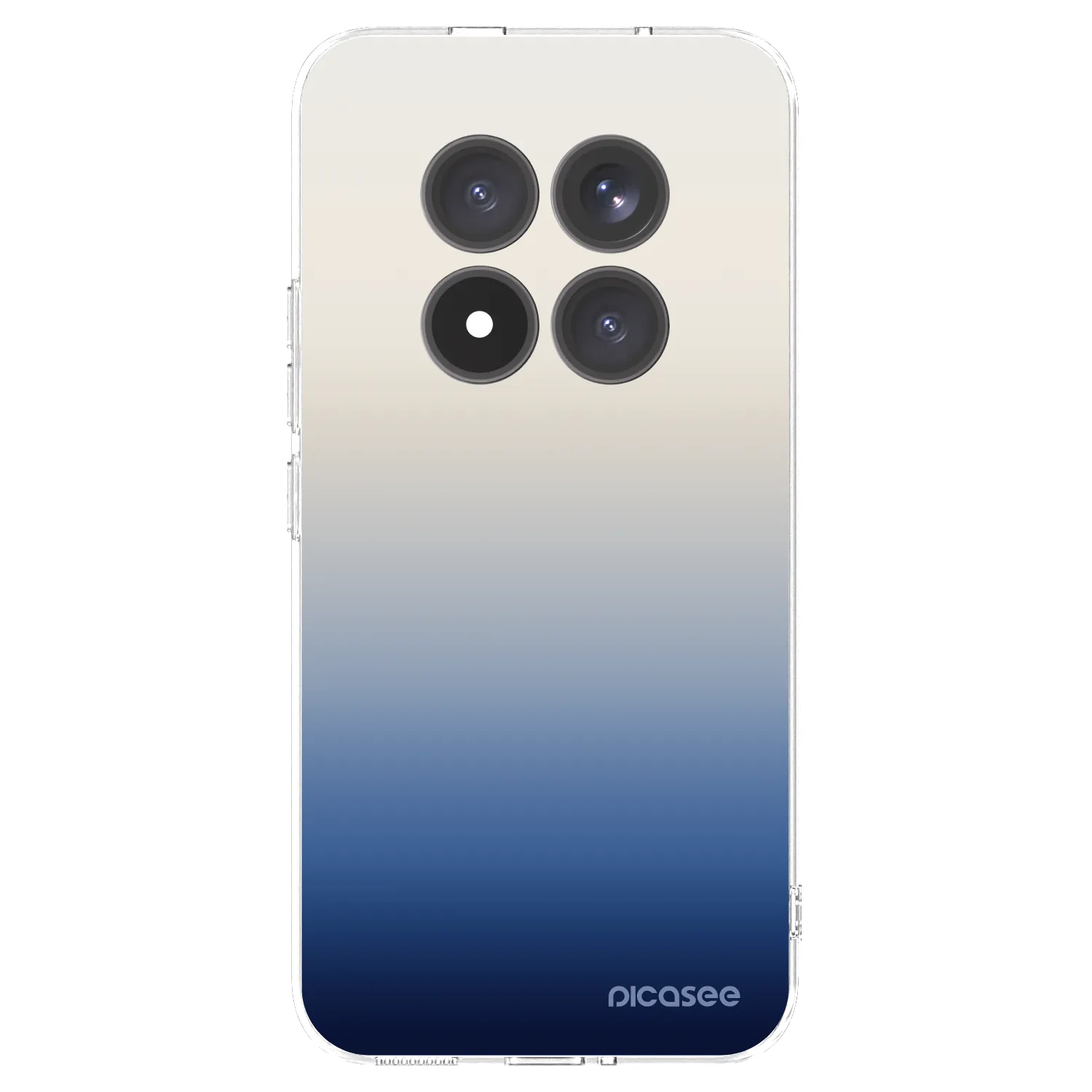 Picasee silikónový prehľadný obal pre Xiaomi Redmi Note 15 Pro+ - Gravity Fade