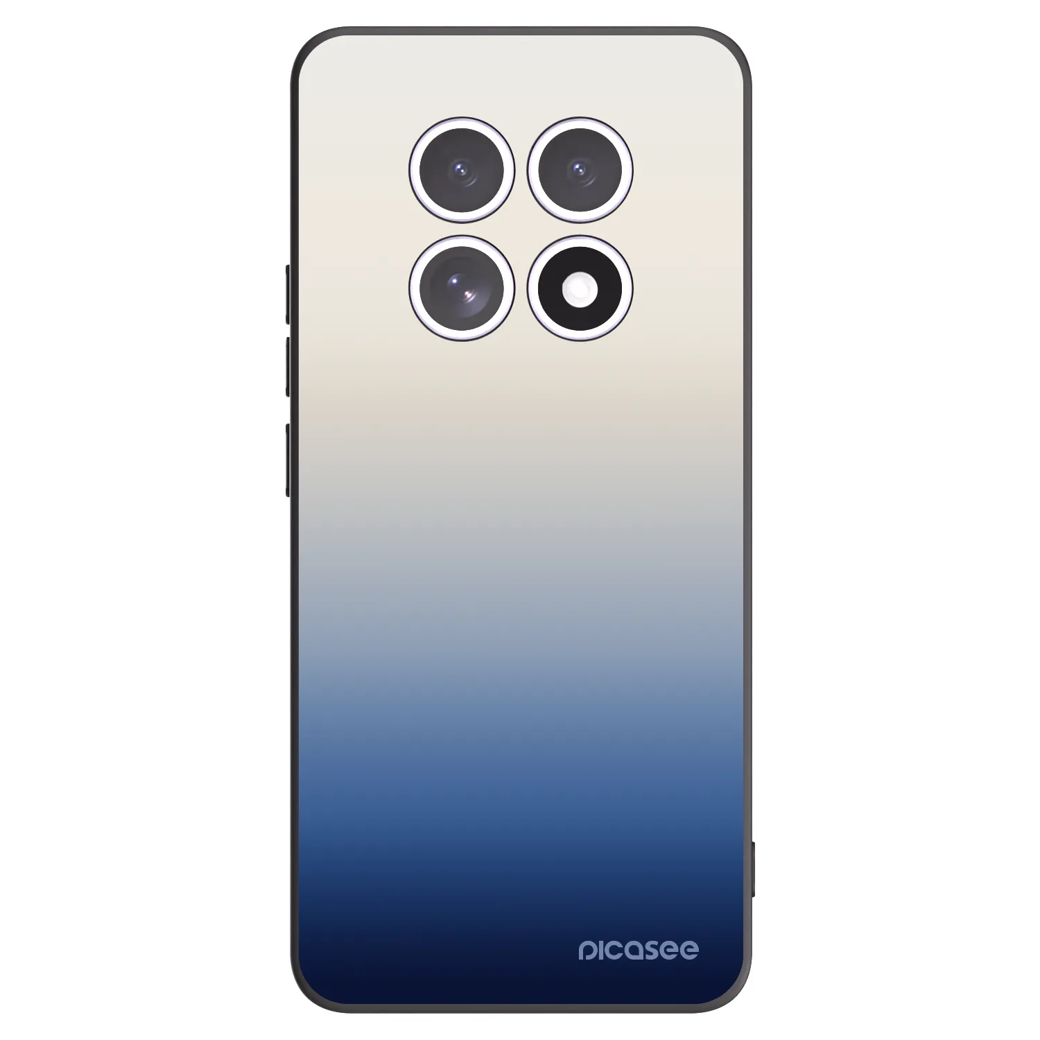 Picasee silikónový čierny obal pre Xiaomi Redmi Note 15 - Gravity Fade