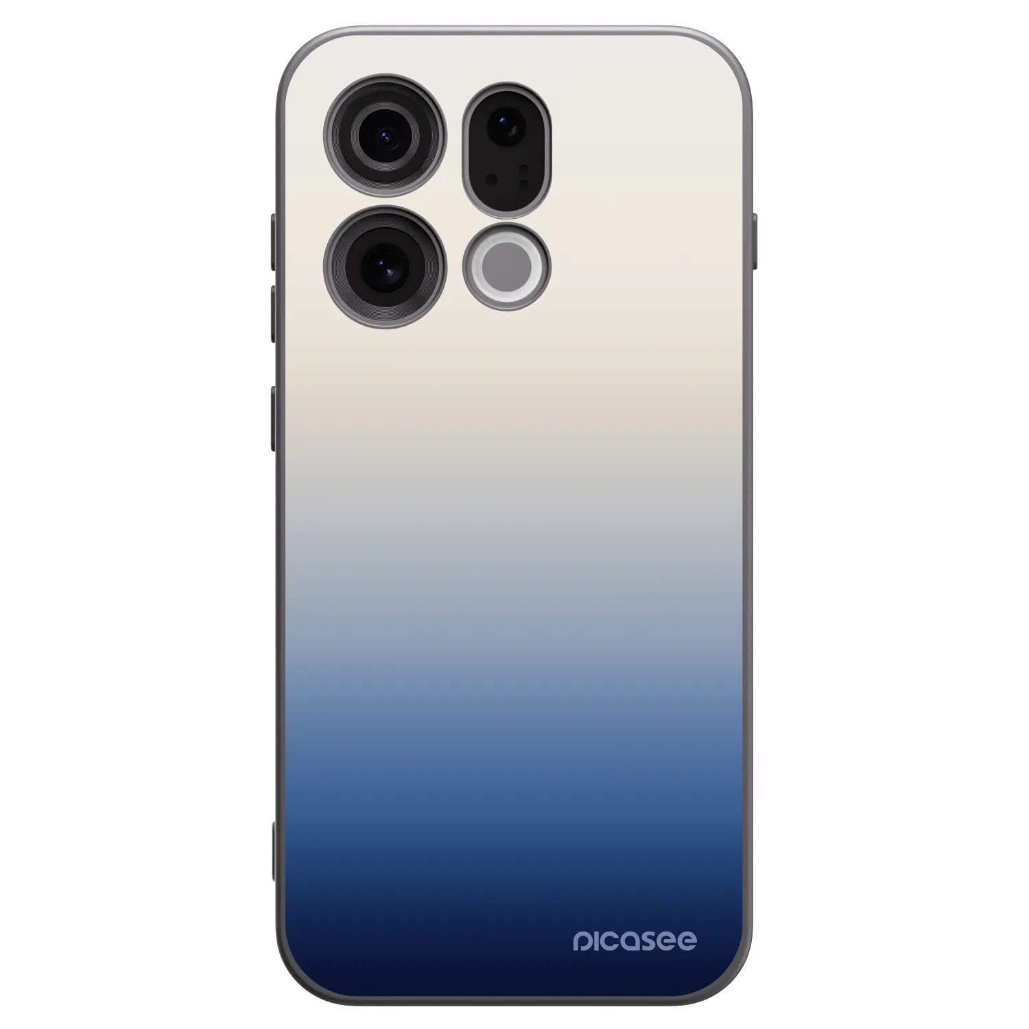 Picasee silikónový čierny obal pre OPPO Find X9 - Gravity Fade
