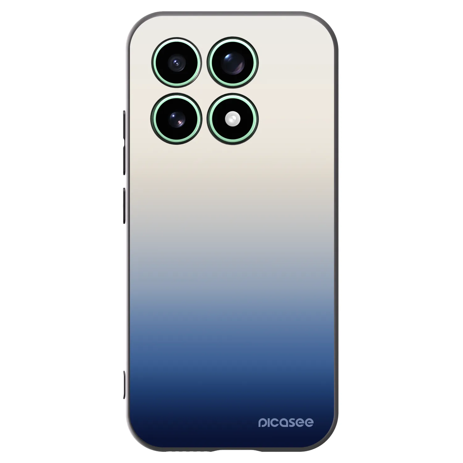 Picasee silikónový čierny obal pre Xiaomi 17 - Gravity Fade