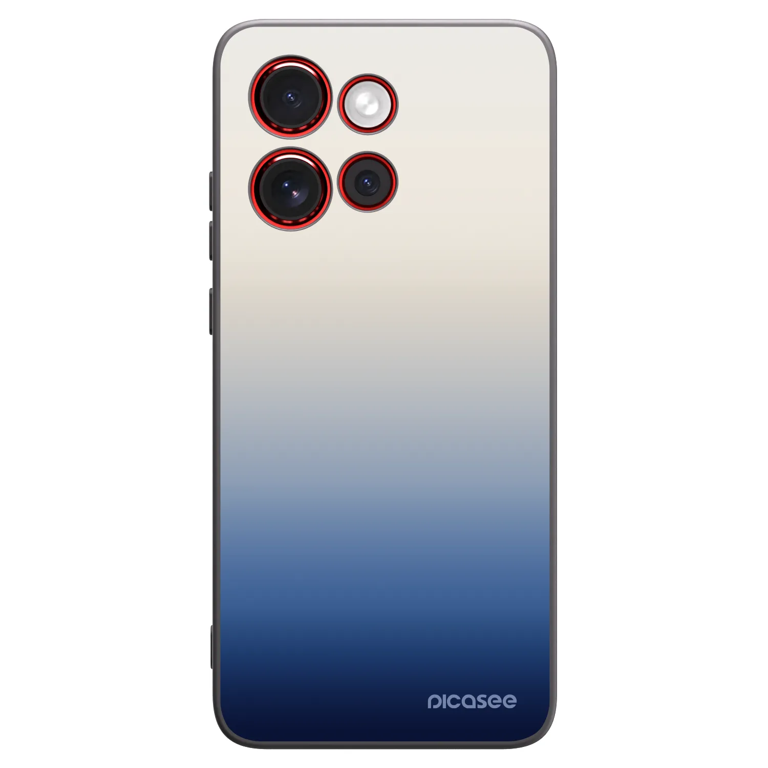 Picasee silikónový čierny obal pre Motorola Edge 60 Neo 5G - Gravity Fade