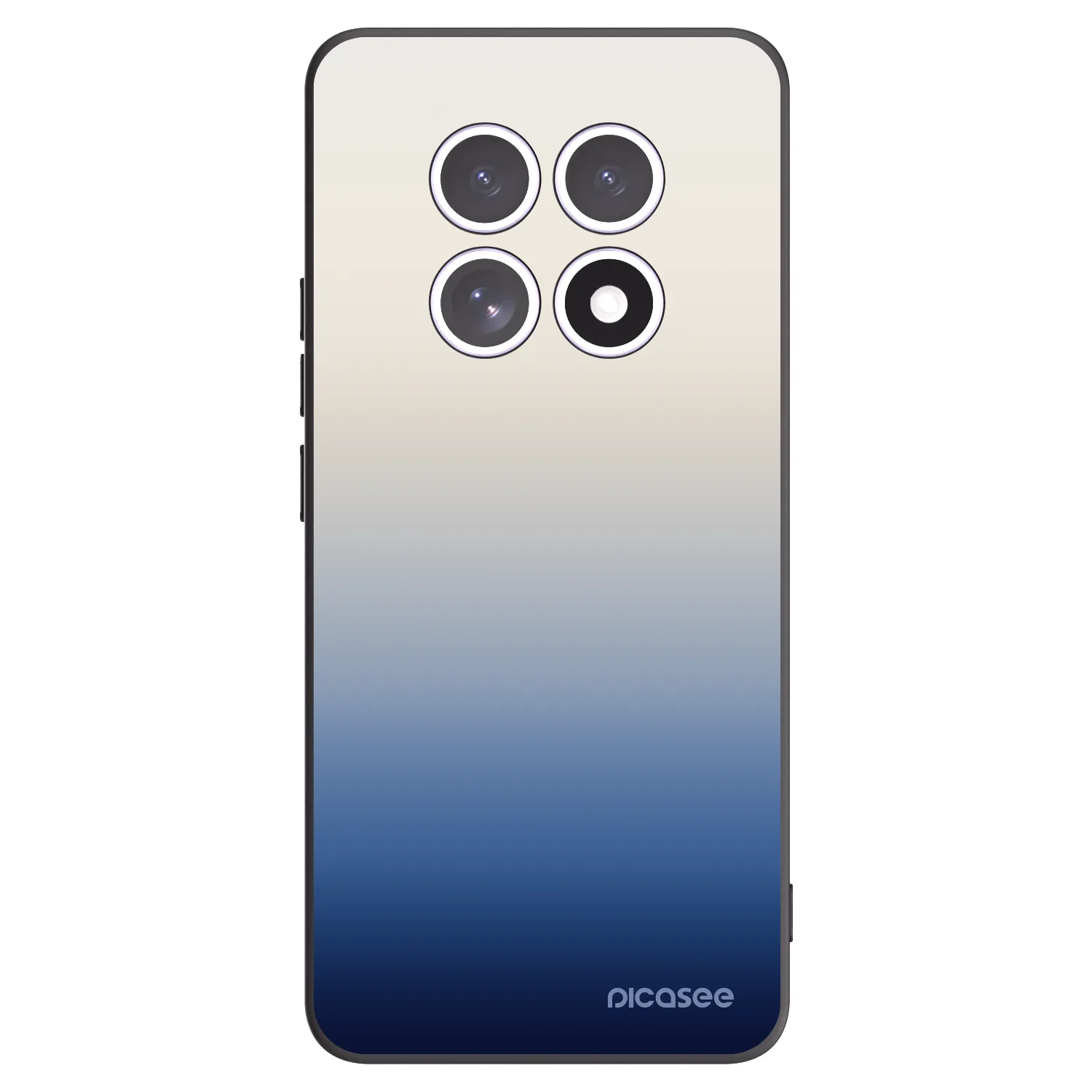Picasee silikónový čierny obal pre Xiaomi Redmi Note 15 5G - Gravity Fade