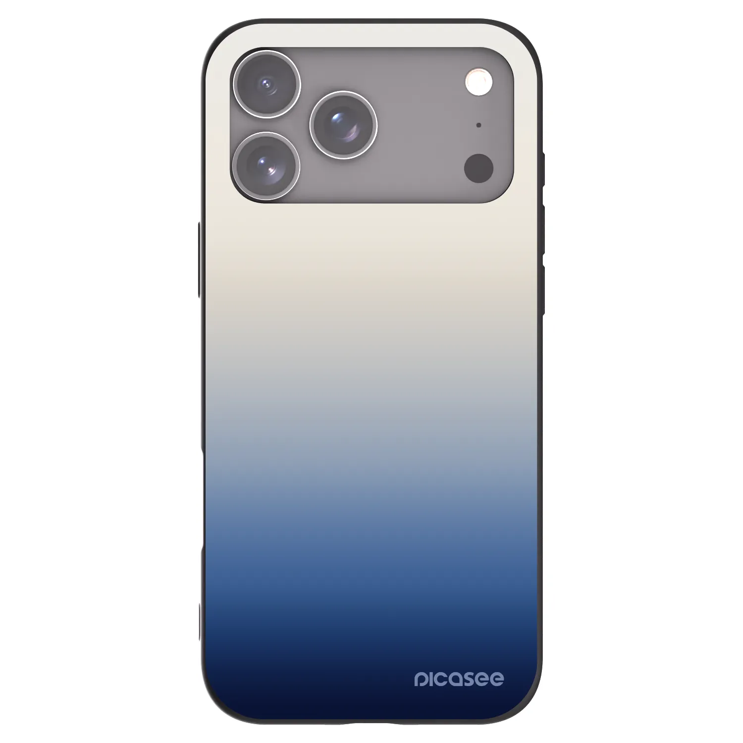 Picasee silikónový čierny obal pre Apple iPhone 18 Pro Max - Gravity Fade