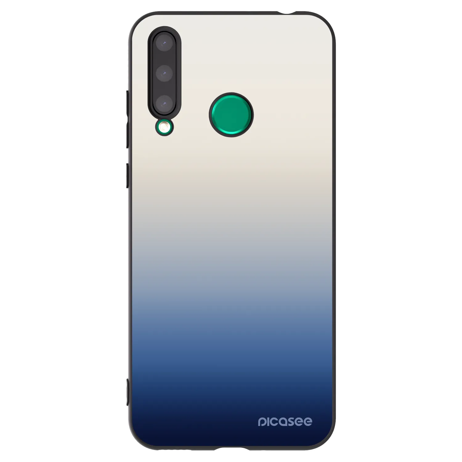 Picasee silikónový čierny obal pre Honor 20 Lite - Gravity Fade