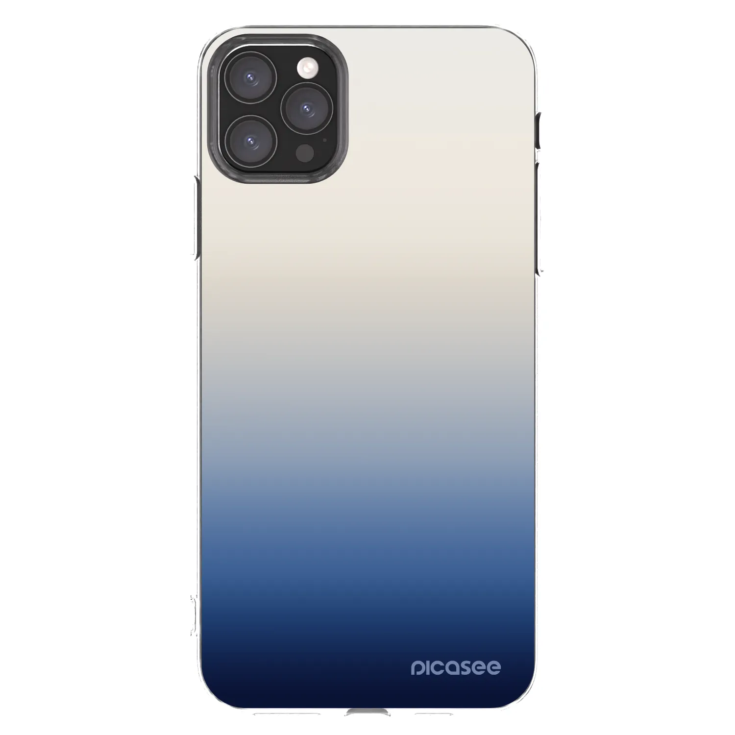 Picasee silikónový prehľadný obal pre Apple iPhone 11 Pro Max - Gravity Fade