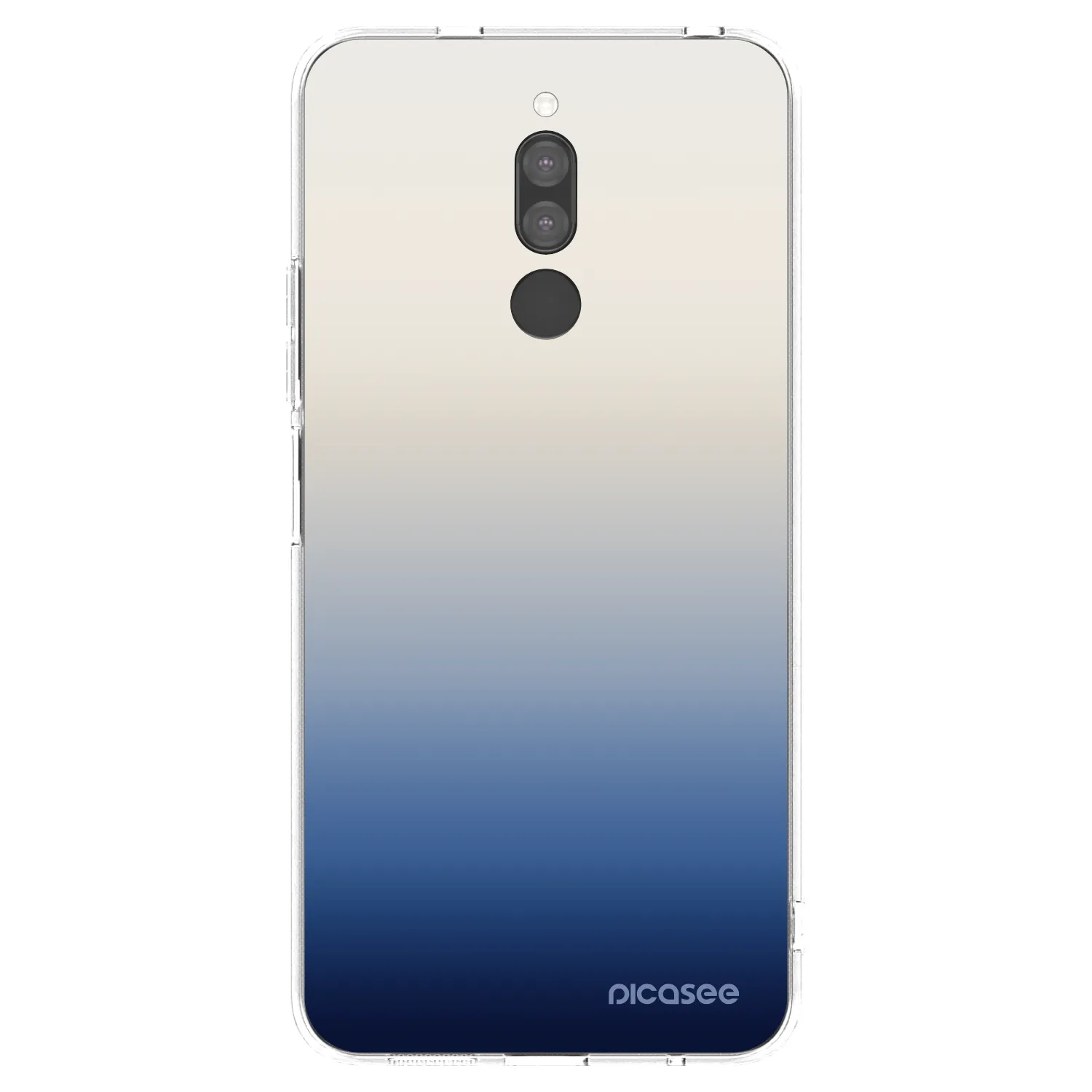 Picasee silikónový prehľadný obal pre Xiaomi Redmi 8 - Gravity Fade