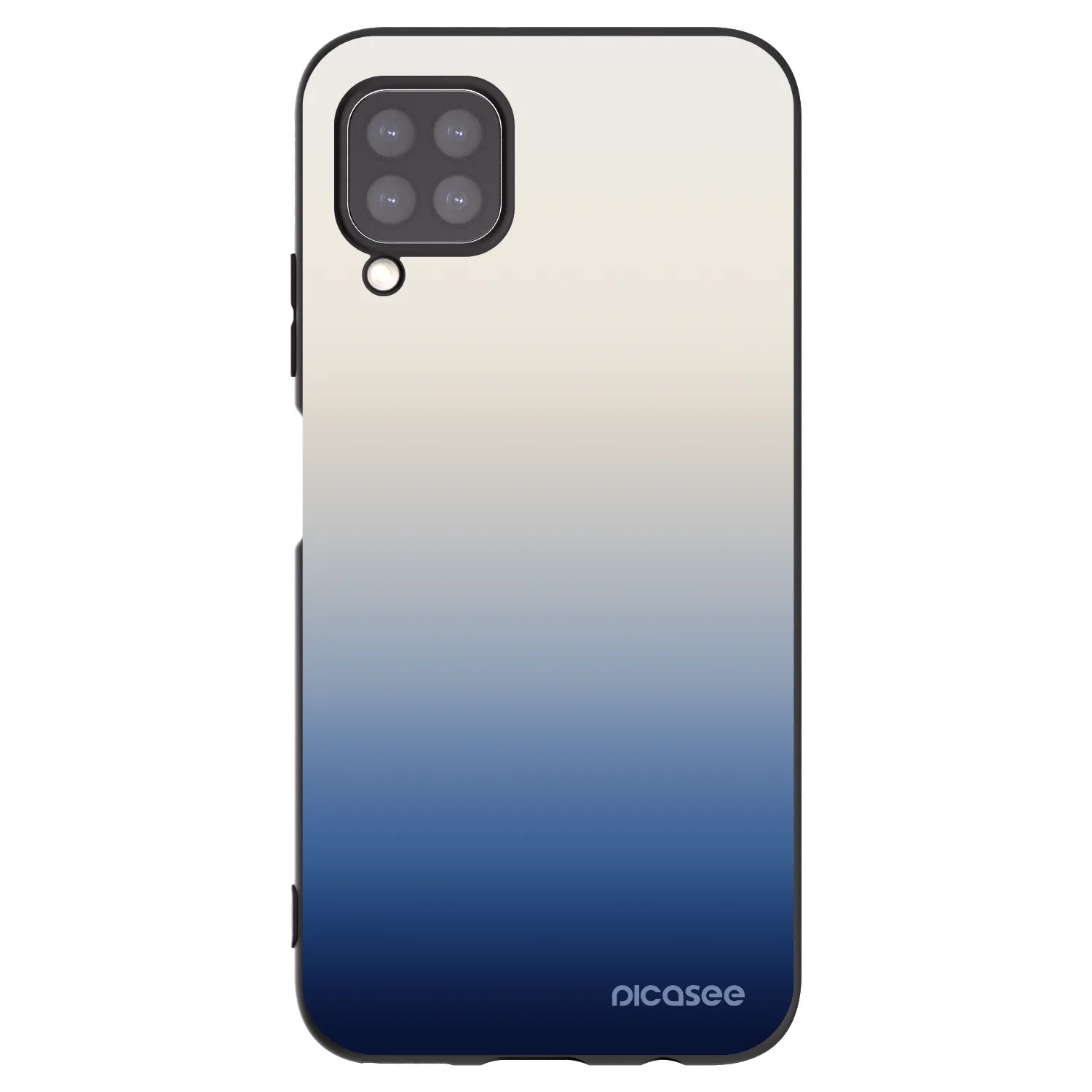 Picasee silikónový čierny obal pre Huawei P40 Lite - Gravity Fade