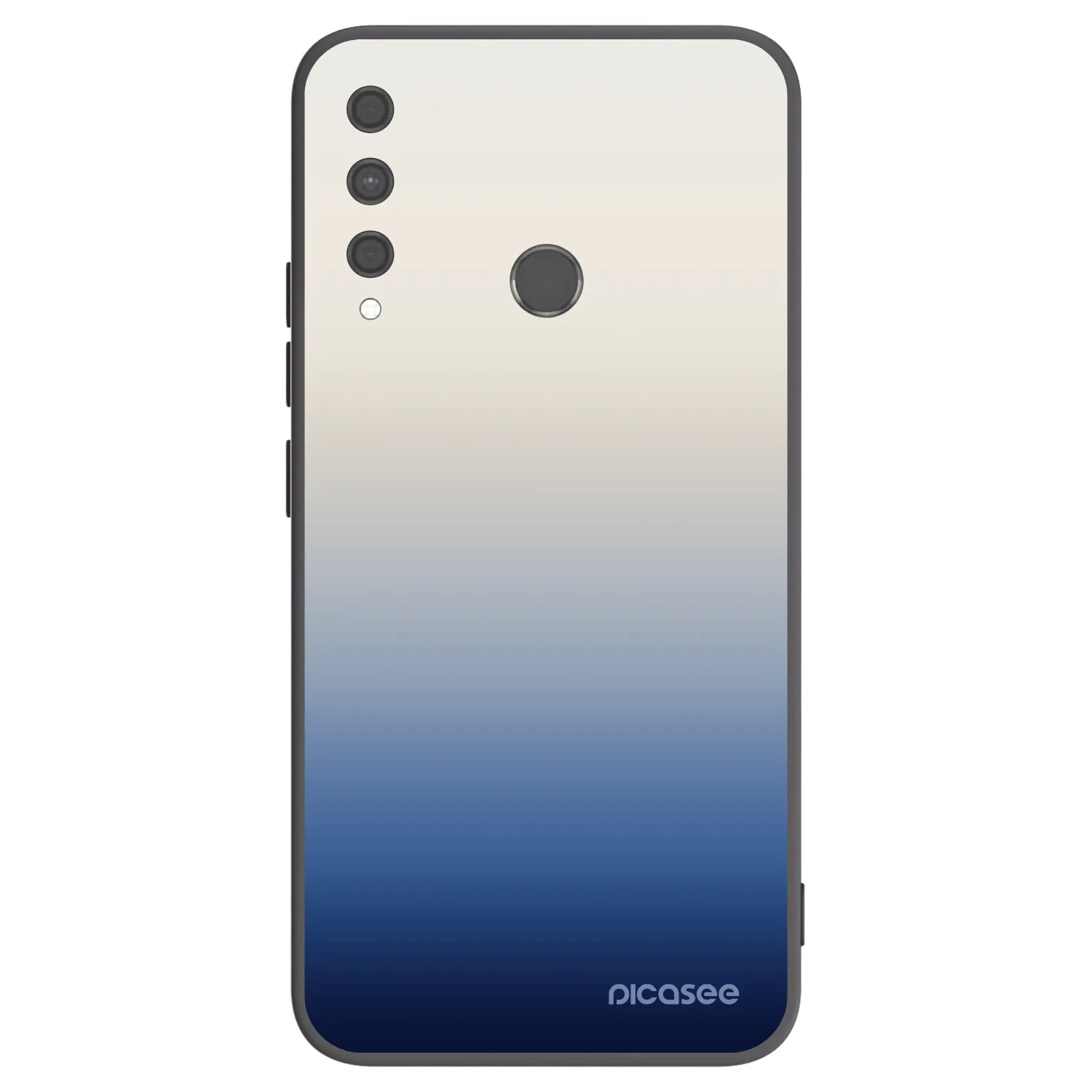 Picasee silikónový čierny obal pre Huawei P40 Lite E - Gravity Fade