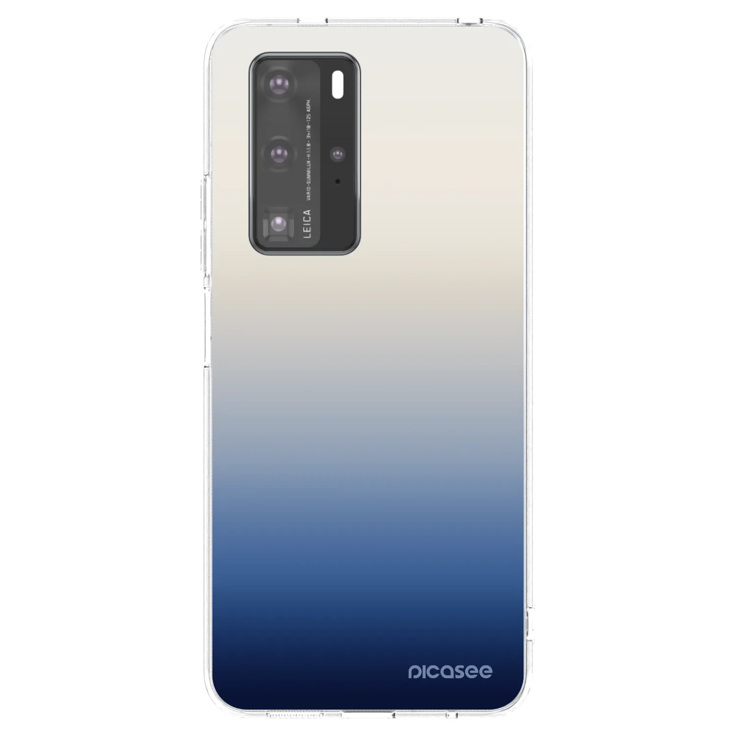 Picasee silikónový prehľadný obal pre Huawei P40 Pro - Gravity Fade