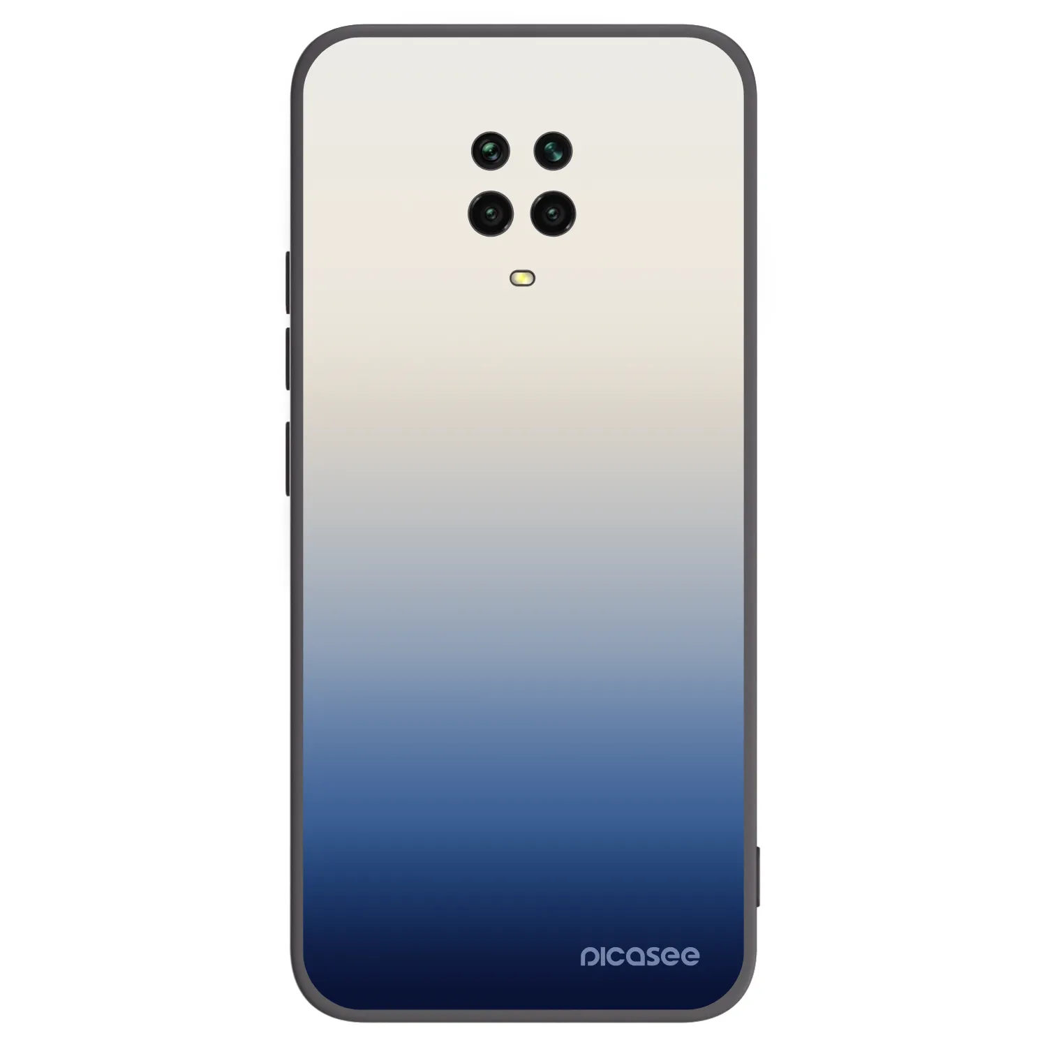 Picasee silikónový čierny obal pre Xiaomi Redmi Note 9 Pro - Gravity Fade