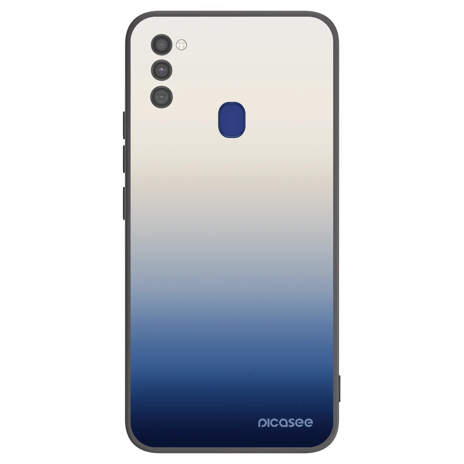 Picasee silikónový čierny obal pre Samsung Galaxy M21 M215F - Gravity Fade