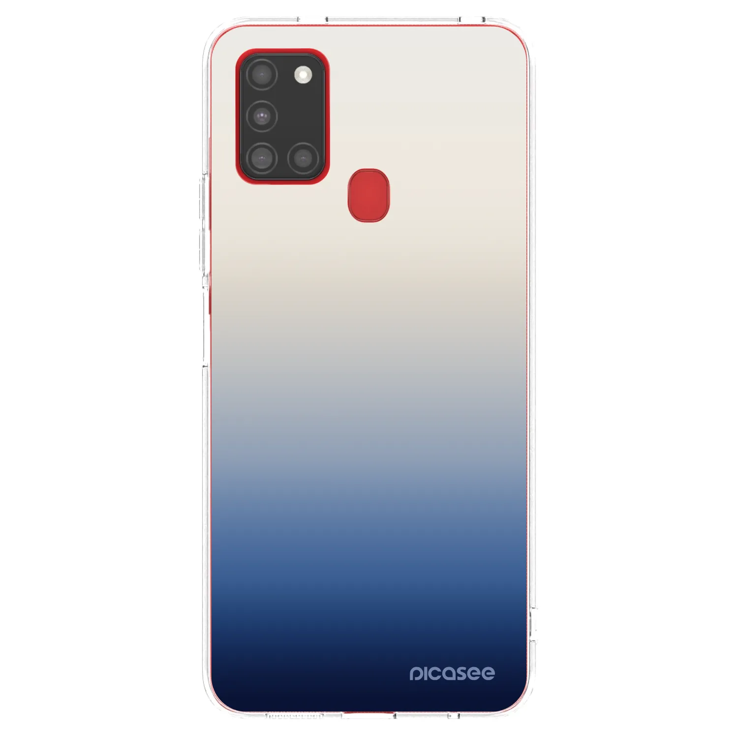 Picasee silikónový prehľadný obal pre Samsung Galaxy A21s - Gravity Fade