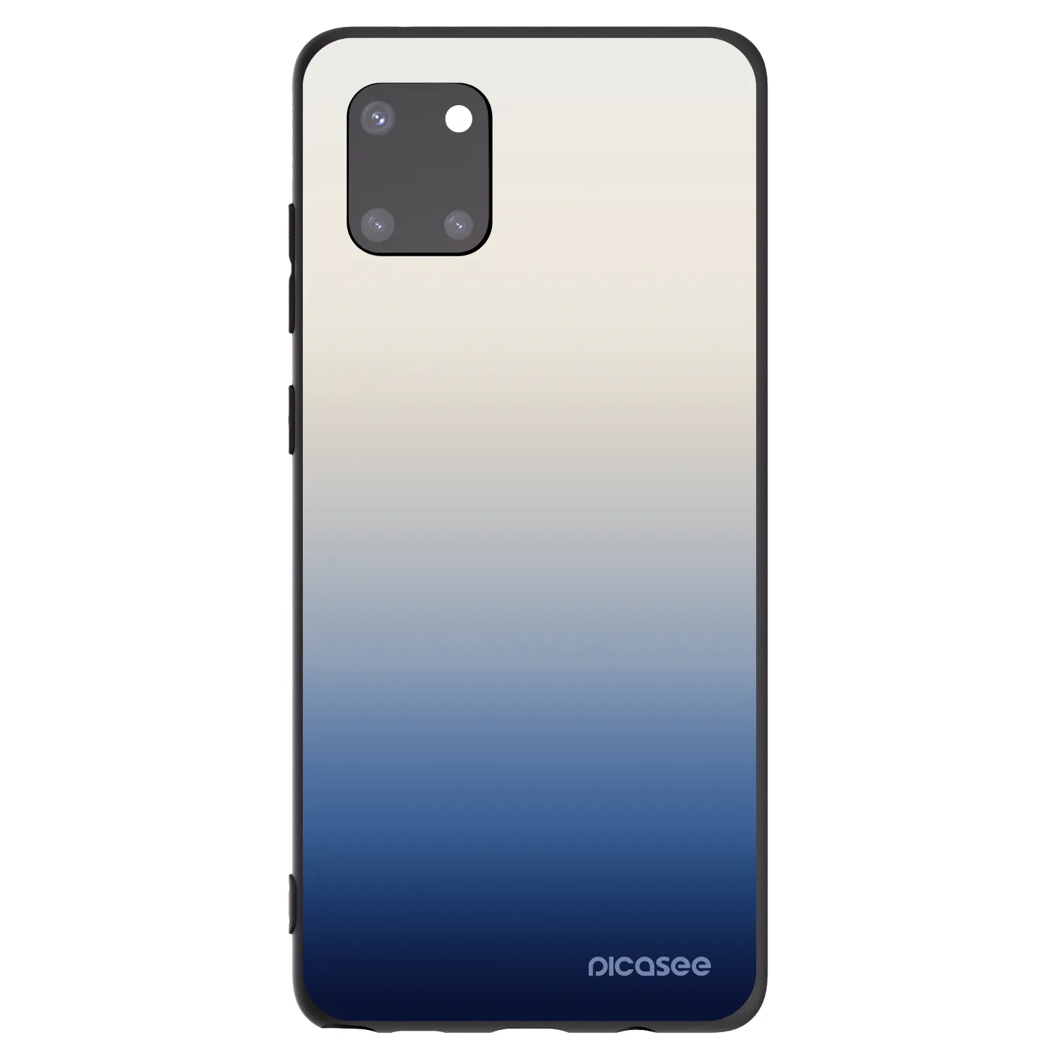 Picasee silikónový čierny obal pre Samsung Galaxy Note 10 Lite N770F - Gravity Fade