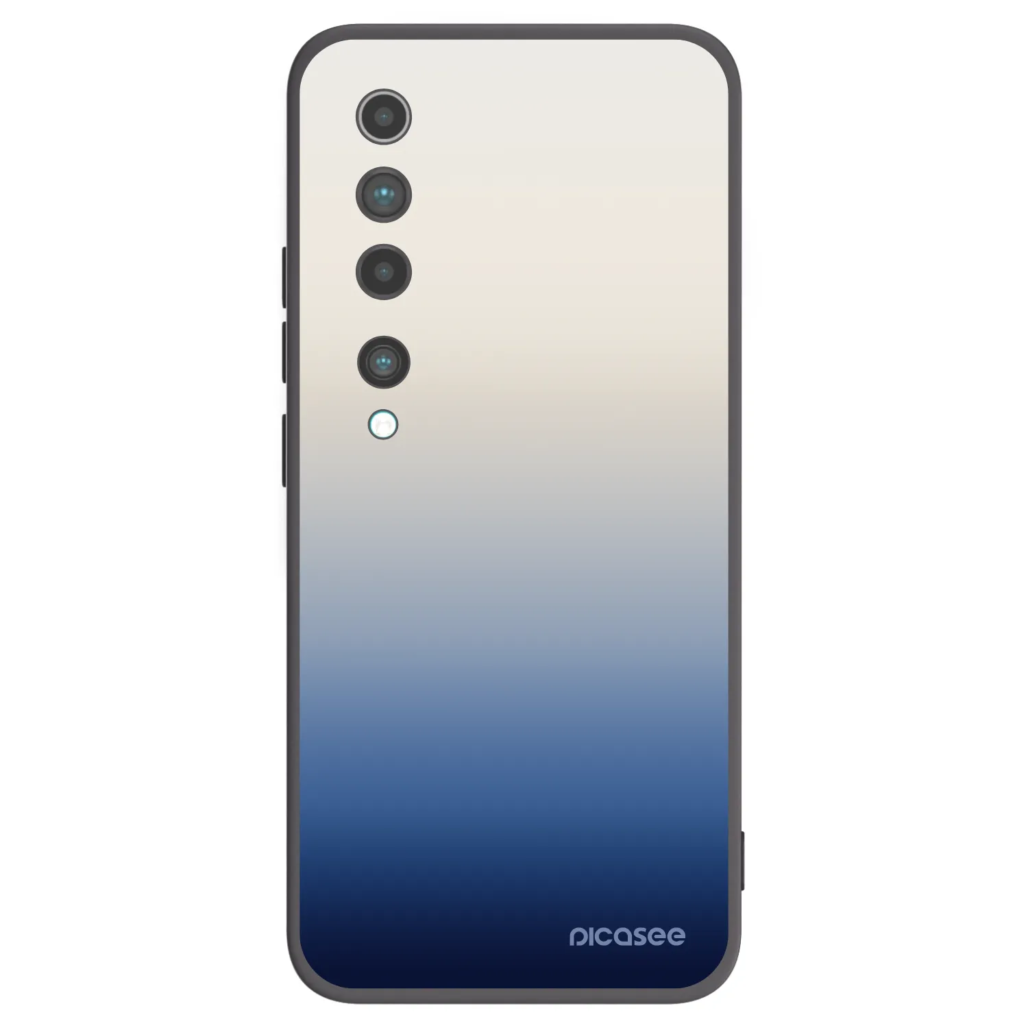Picasee silikónový čierny obal pre Xiaomi Mi 10 - Gravity Fade