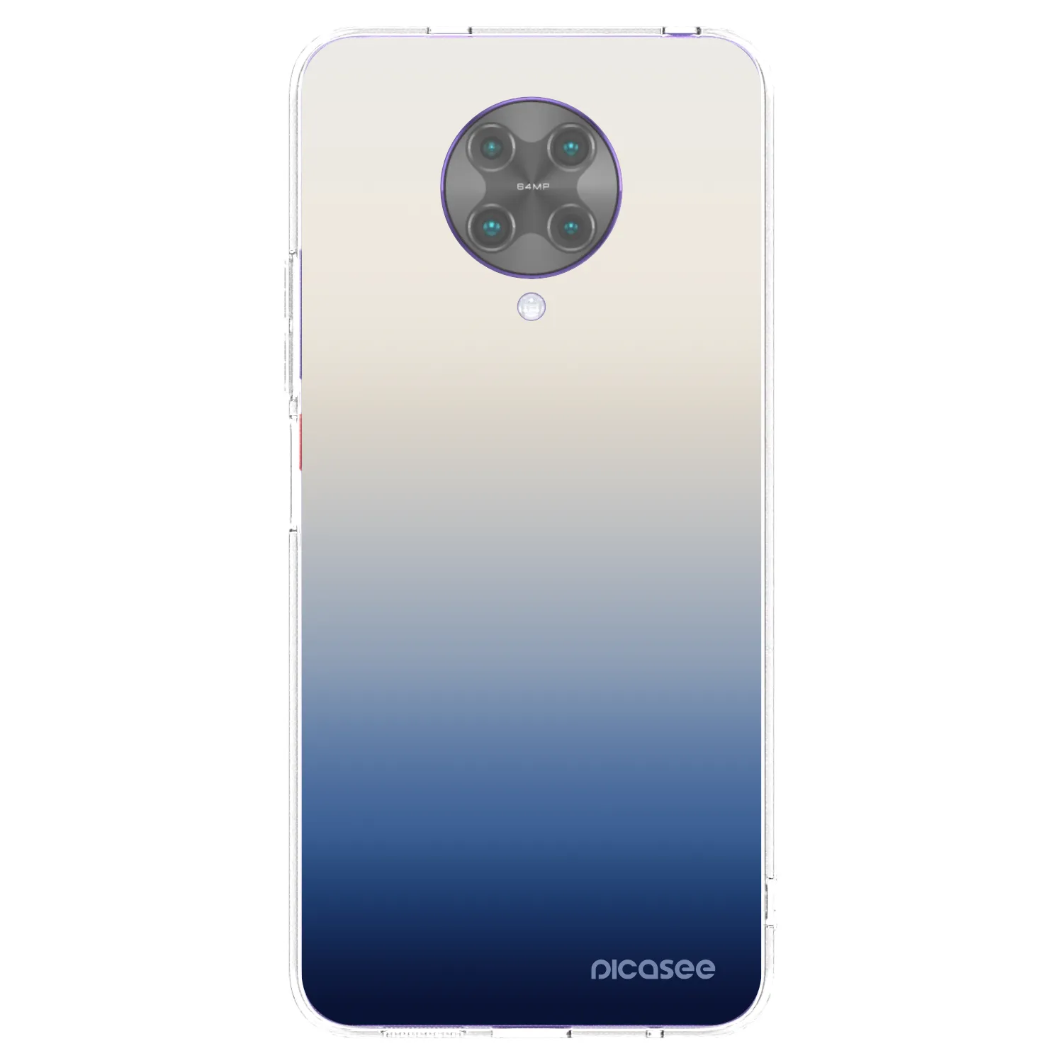 Picasee silikónový prehľadný obal pre Xiaomi Poco F2 Pro - Gravity Fade