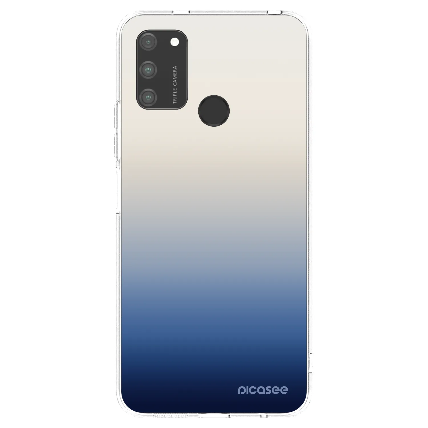 Picasee silikónový prehľadný obal pre Honor 9A - Gravity Fade