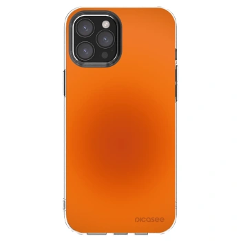 Picasee silikónový prehľadný obal pre Apple iPhone 12 Pro Max - Heat Core