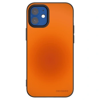 Picasee silikónový čierny obal pre Apple iPhone 12 mini - Heat Core